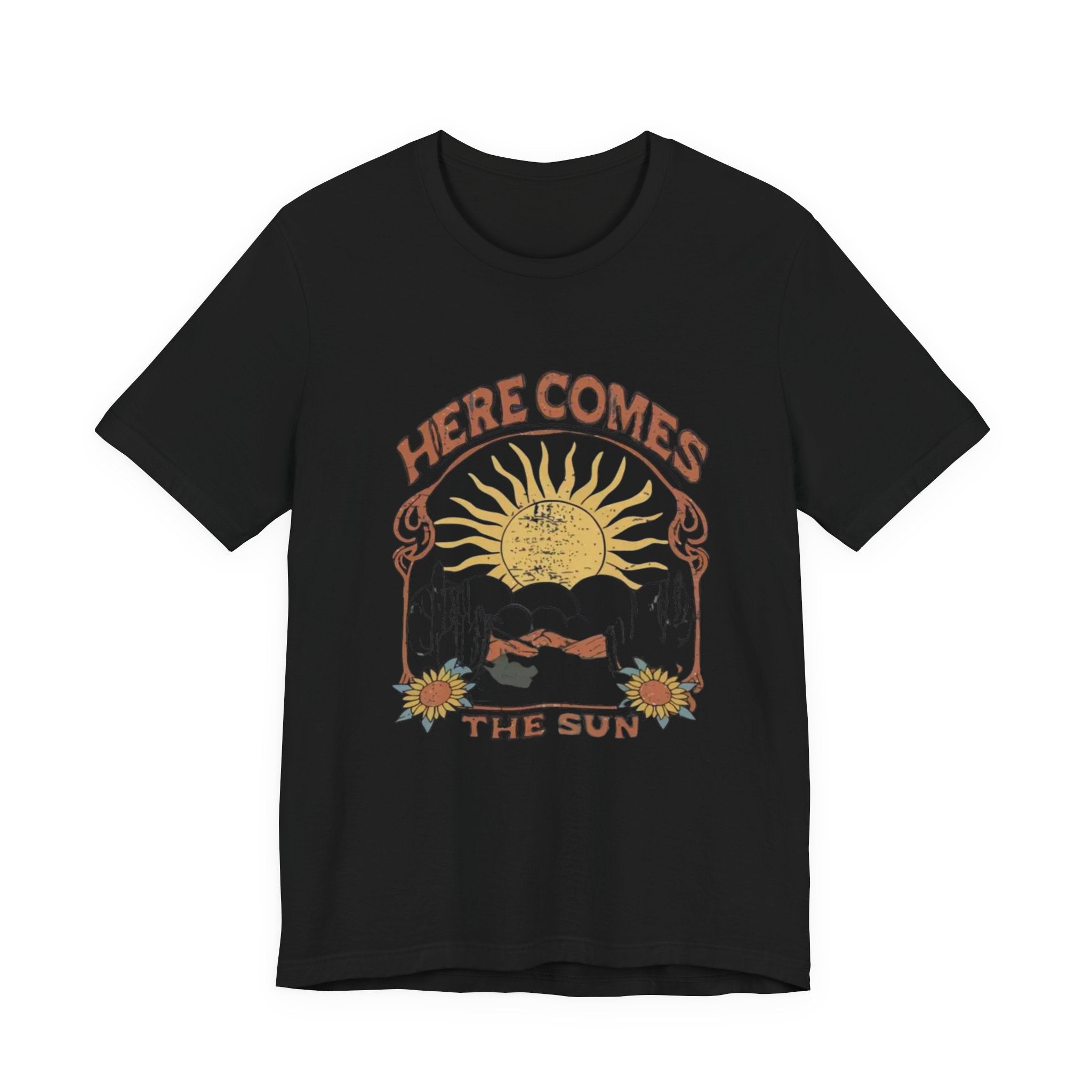 Here Comes The Sun t-shirt | Vintage Sunflower Graphic Tee