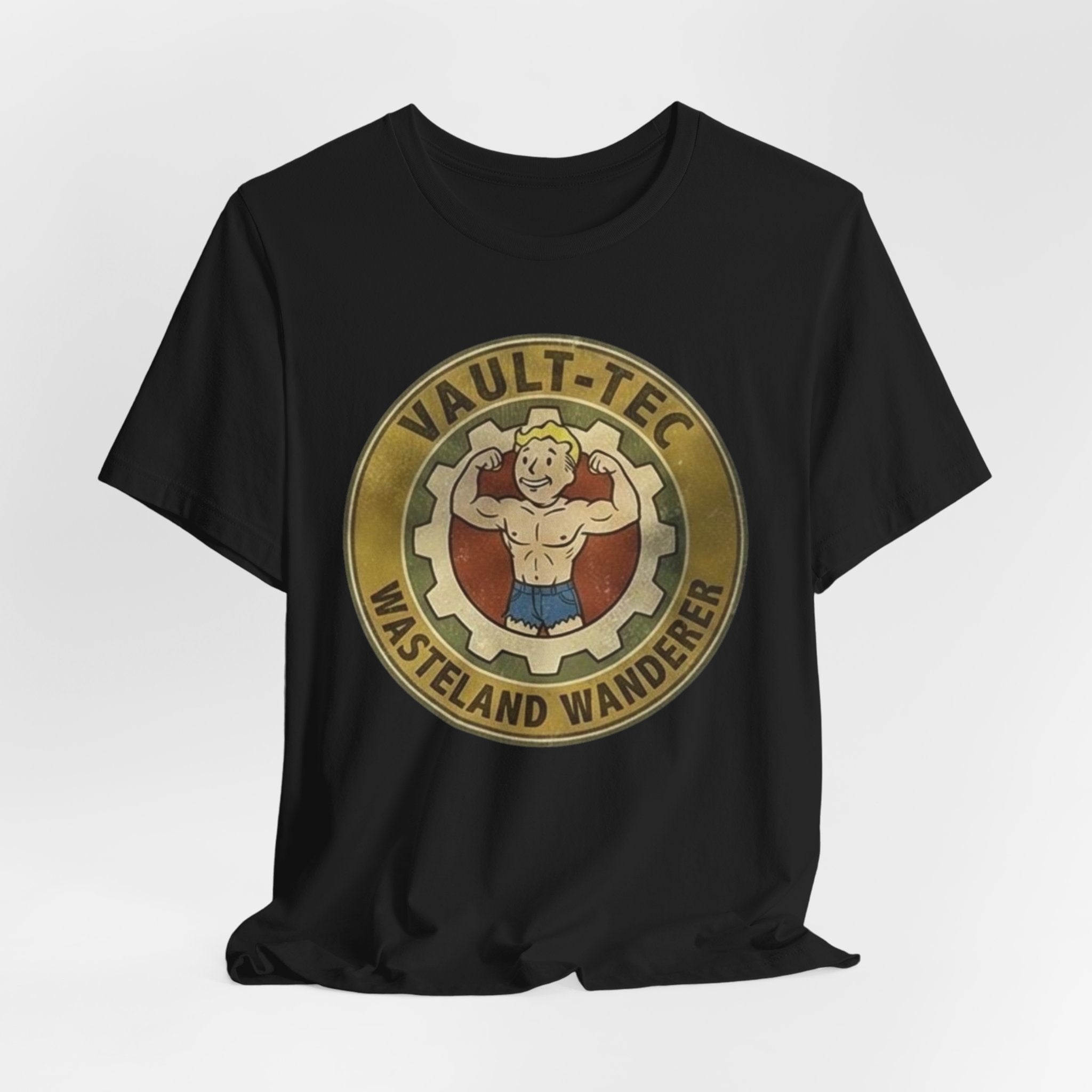Wasteland Wanderer Tee — Vault‑Tec Retro Gaming T‑Shirt, Fallout Tee