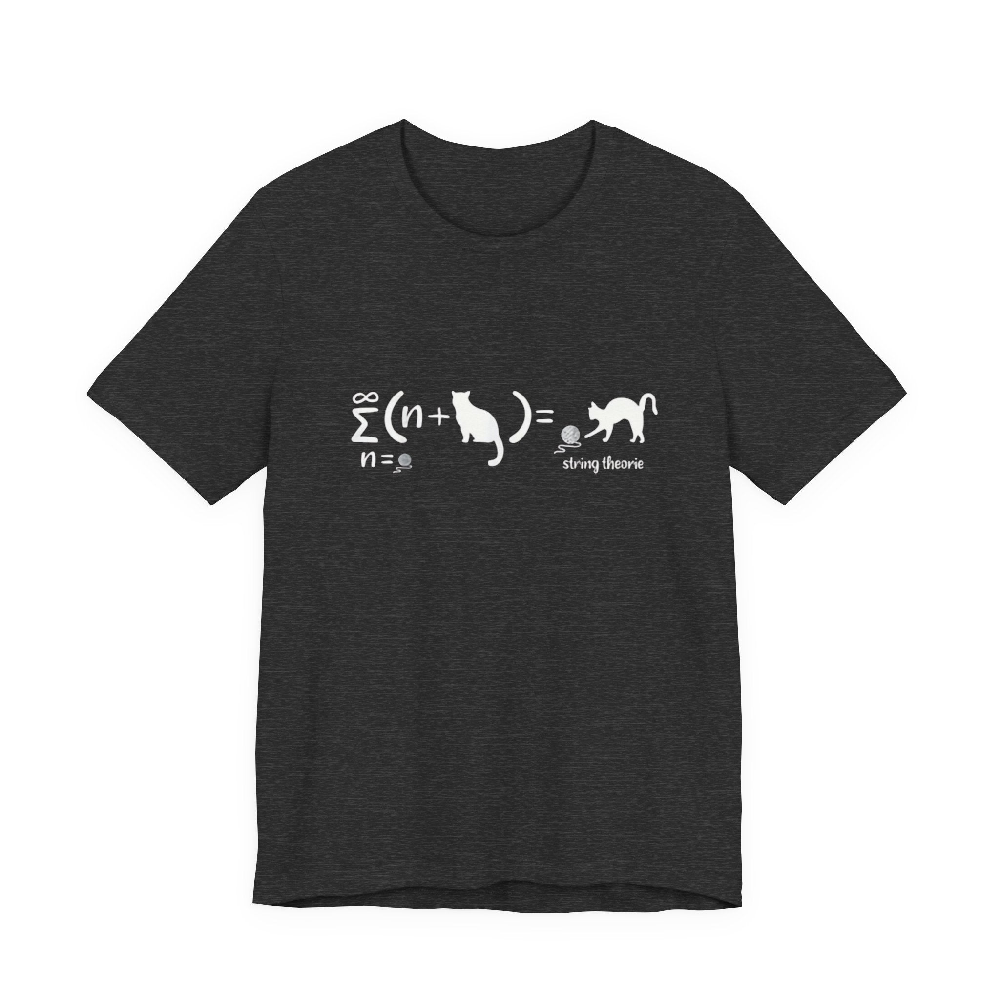 Cat String Theory T-Shirt | Math Physics Humor Tee