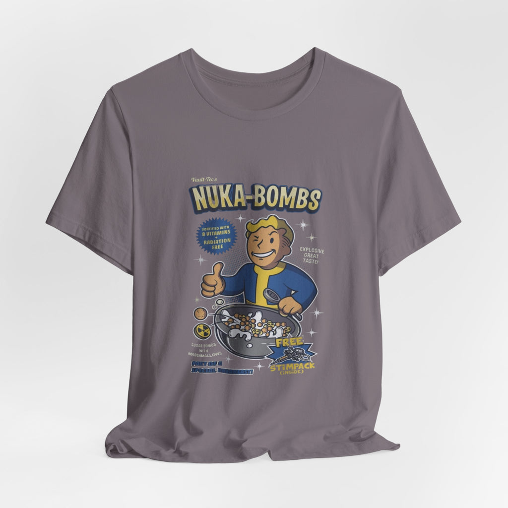 Vault Boy Nuka-Bombs Retro Gamer T‑Shirt, Fallout tee