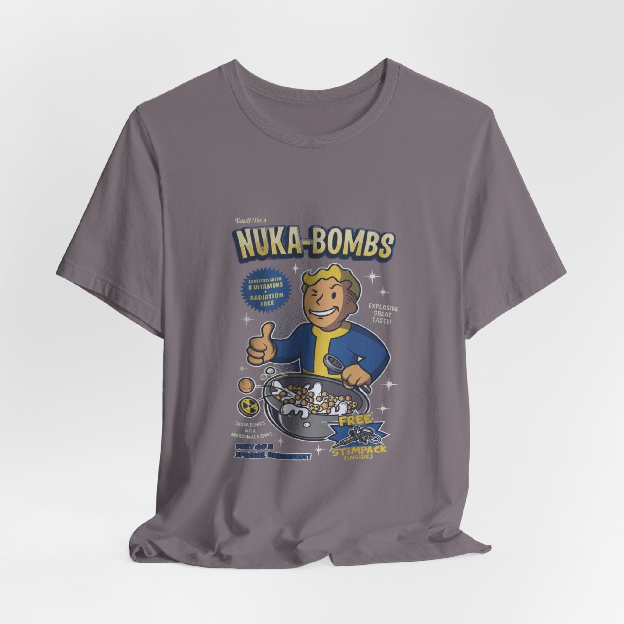 Vault Boy Nuka-Bombs Retro Gamer T‑Shirt, Fallout tee