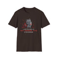 Anti-Murder Juice Cat T-Shirt | Cute Dark Humor Coffee Tee