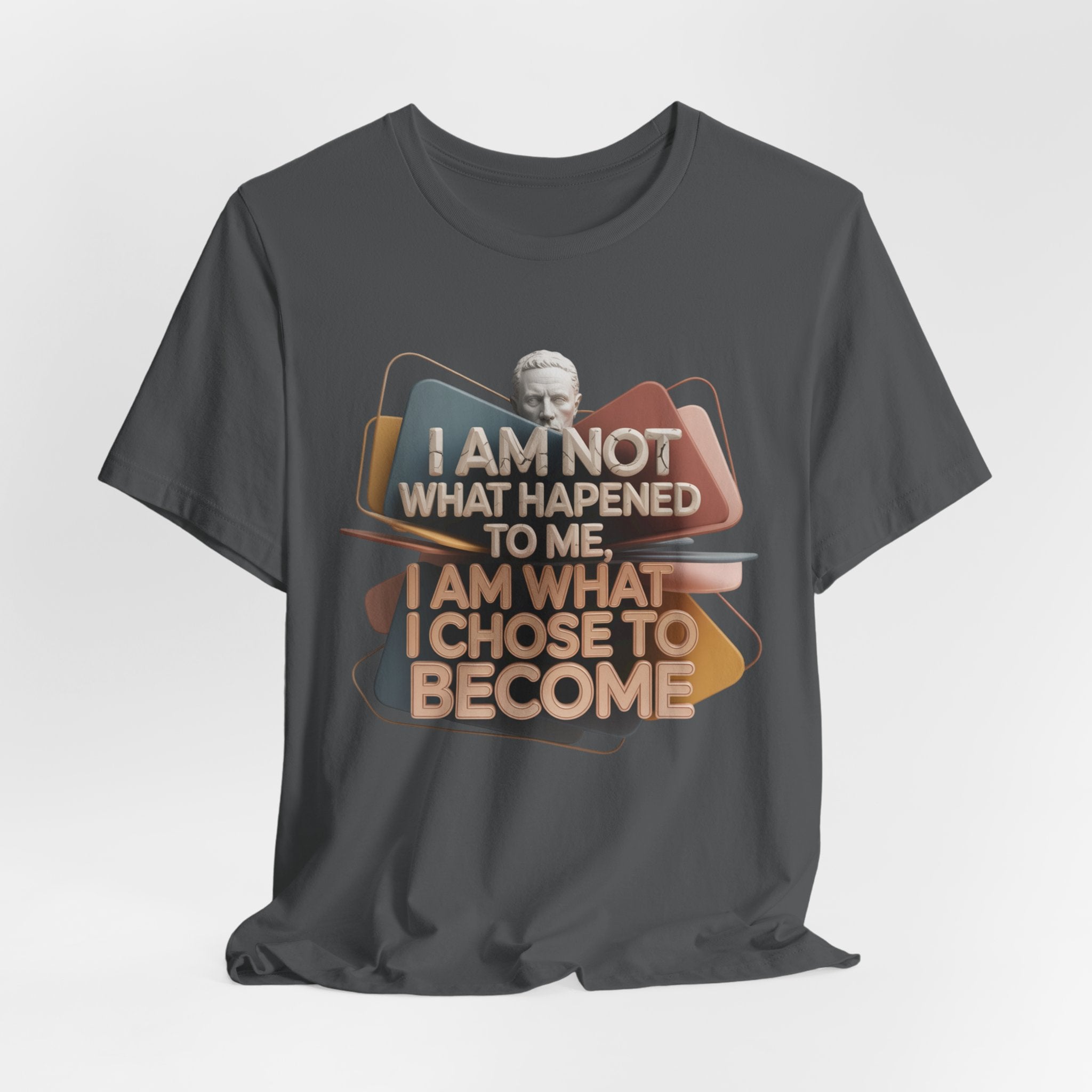 Empowering Quote Tee - Inspirational Short Sleeve Shirt for Personal Growth, Motivation, Self-Discovery, Gift for Graduates, [...]
