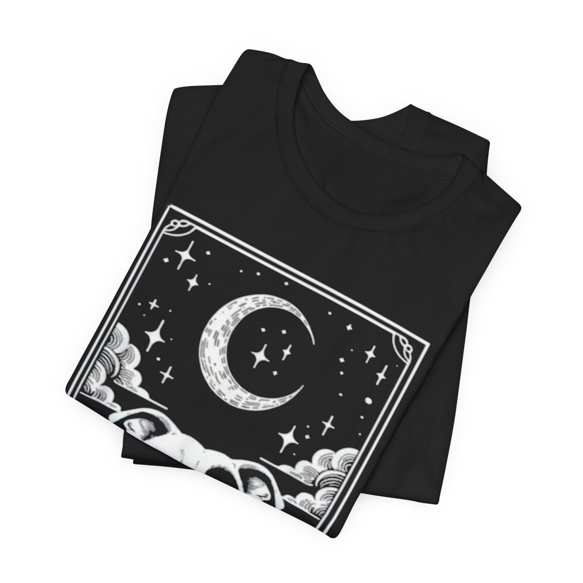The Pittie Moon Illustration T-Shirt | Pitbull Dog Tee