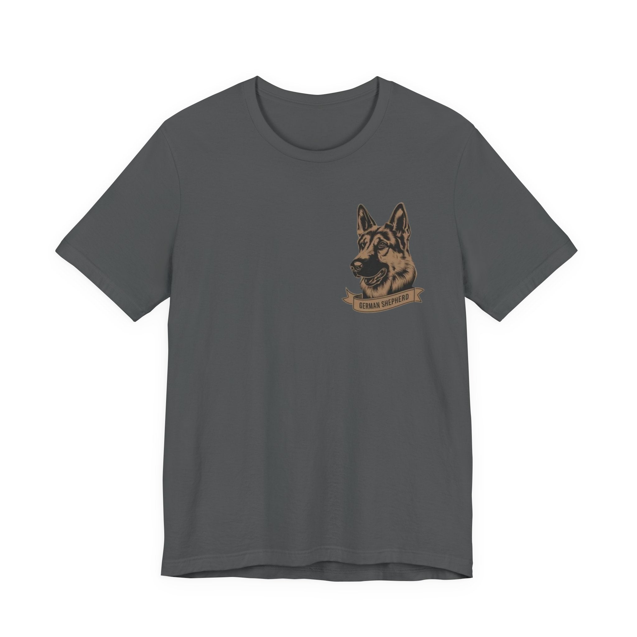 German Shepherd Portrait Tee — "Best Friend" Vintage Dog T-Shirt