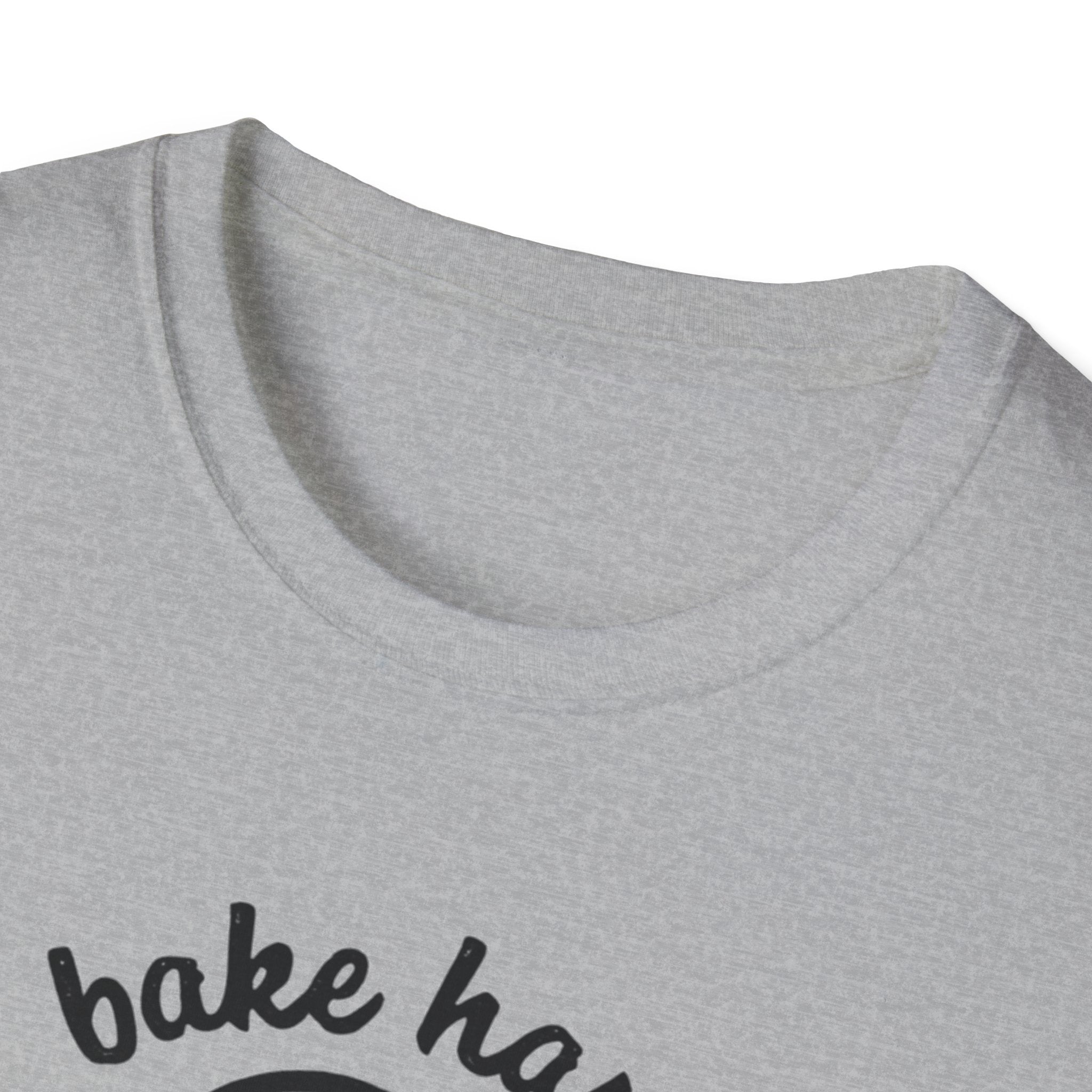 Bake Hard or Go Home T-Shirt | Skull Baker, Rolling Pin & Whisk Design