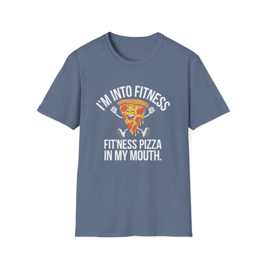 Pizza tshirt, Funny Pizza T-Shirt, Foodie Tee, Pizza Lover Shirt, Unisex Softstyle Top, Novelty Graphic Tee, Food Lover Gift