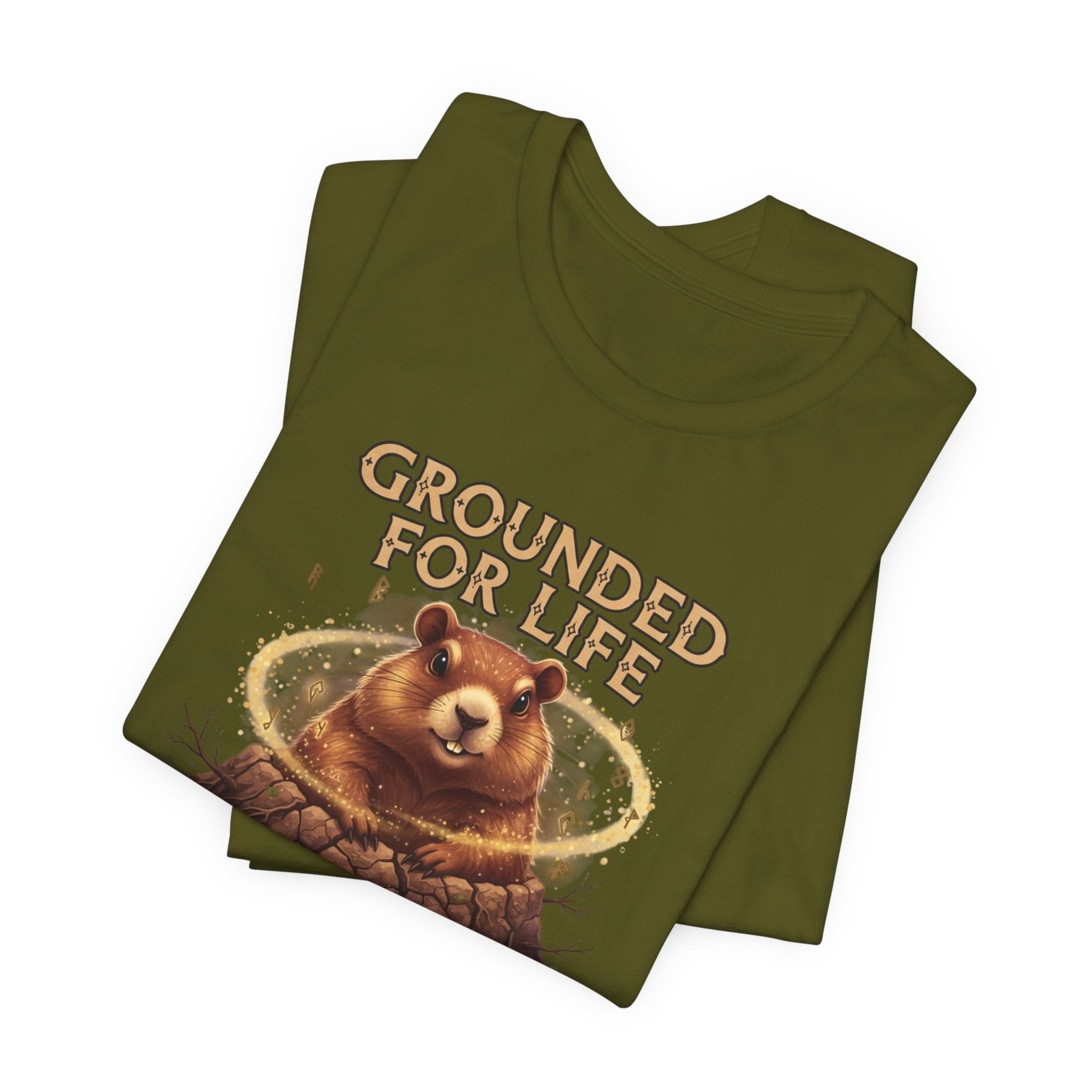 Grounded For Life Groundhog  tee | groundhog illustration shirtstration