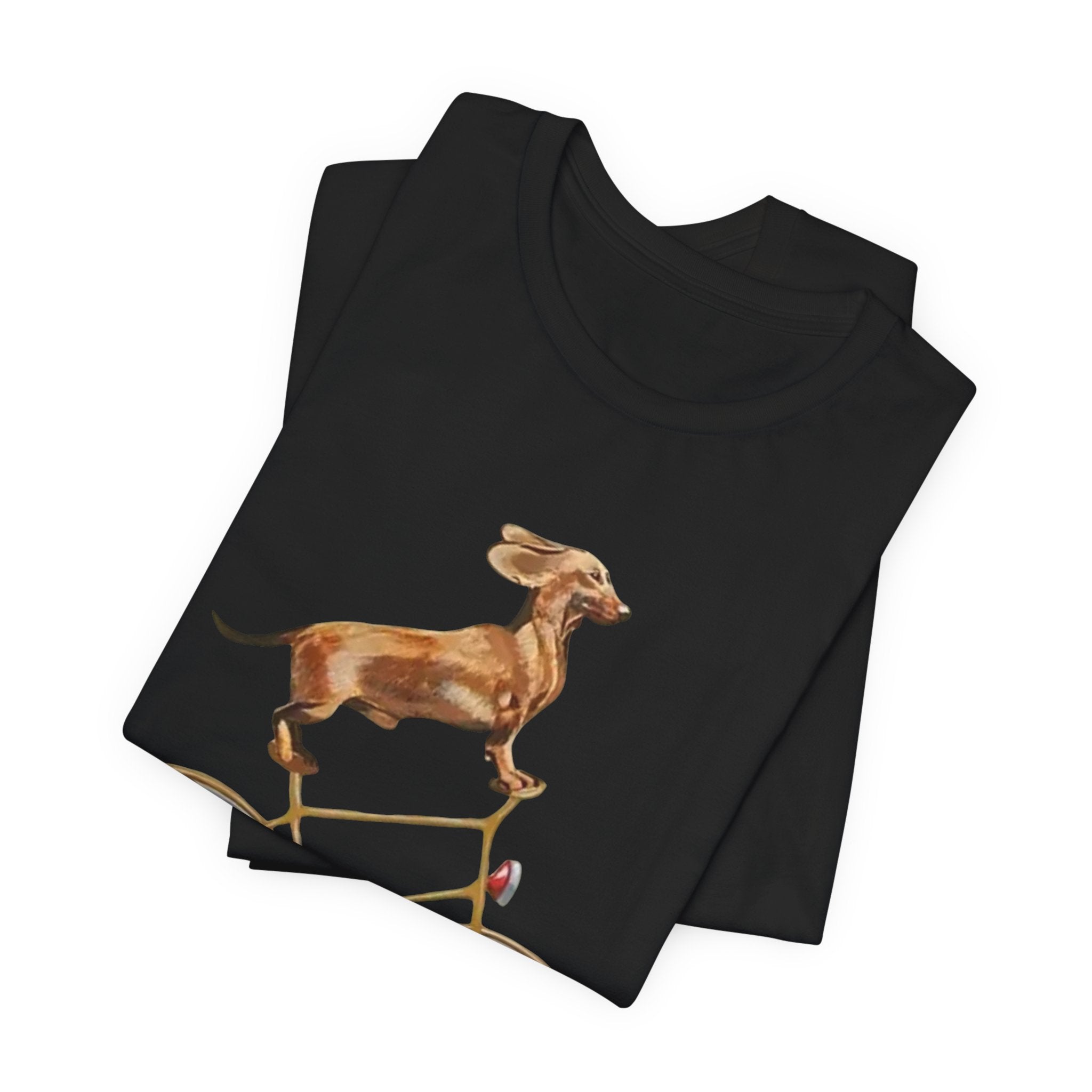 Dachshund Tee, Weiner Dog T-Shirt, Funny Dog Shirt, Unisex Jersey Short Sleeve Tee, Dog Lover Gift, Animal Graphic Tee