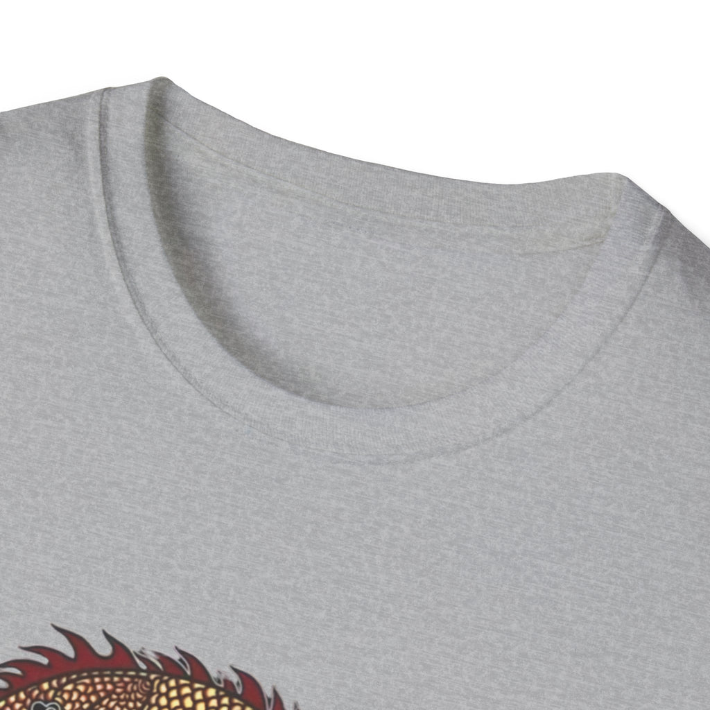 Tiger and Dragon Yin Yang T-Shirt — Asian Tattoo Style Graphic Tee