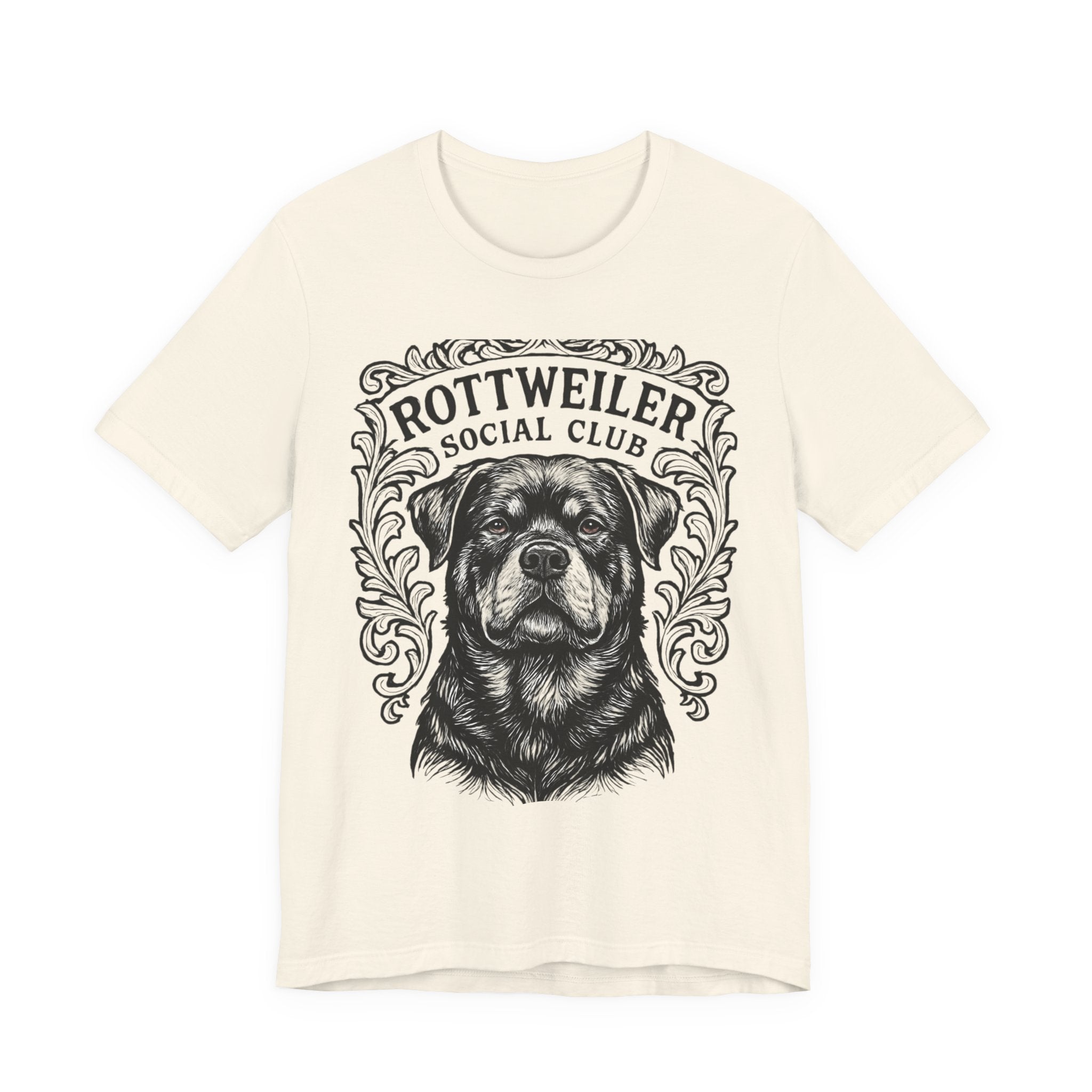 Rottweiler Social Club Tee - Unisex Jersey Short Sleeve T-Shirt for Dog Lovers, Casual Wear, Gift for Pet Owners, Dog Themed Apparel, [...]
