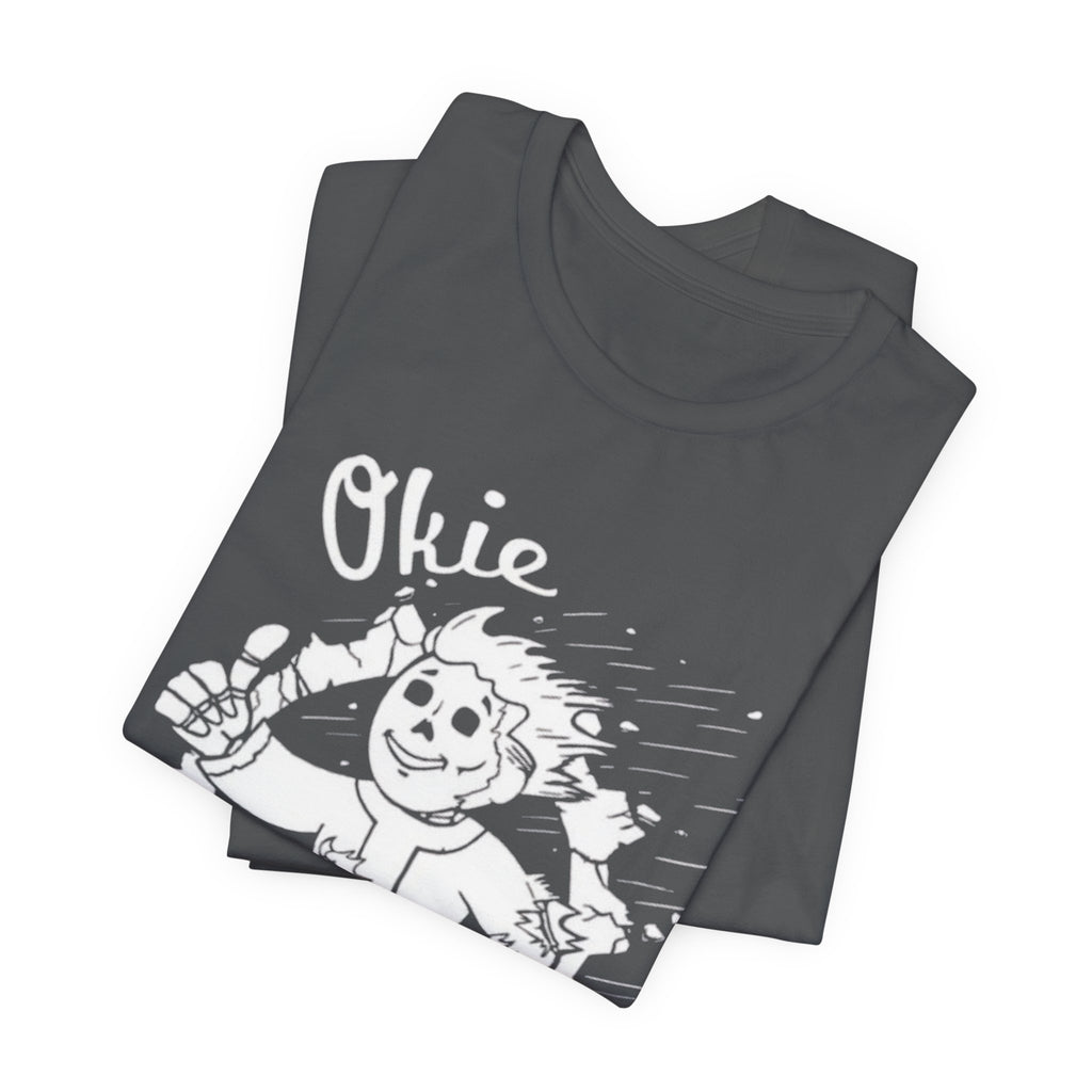 Okie Dokie! Retro Thumbs-Up Graphic Tee, Fallout tee