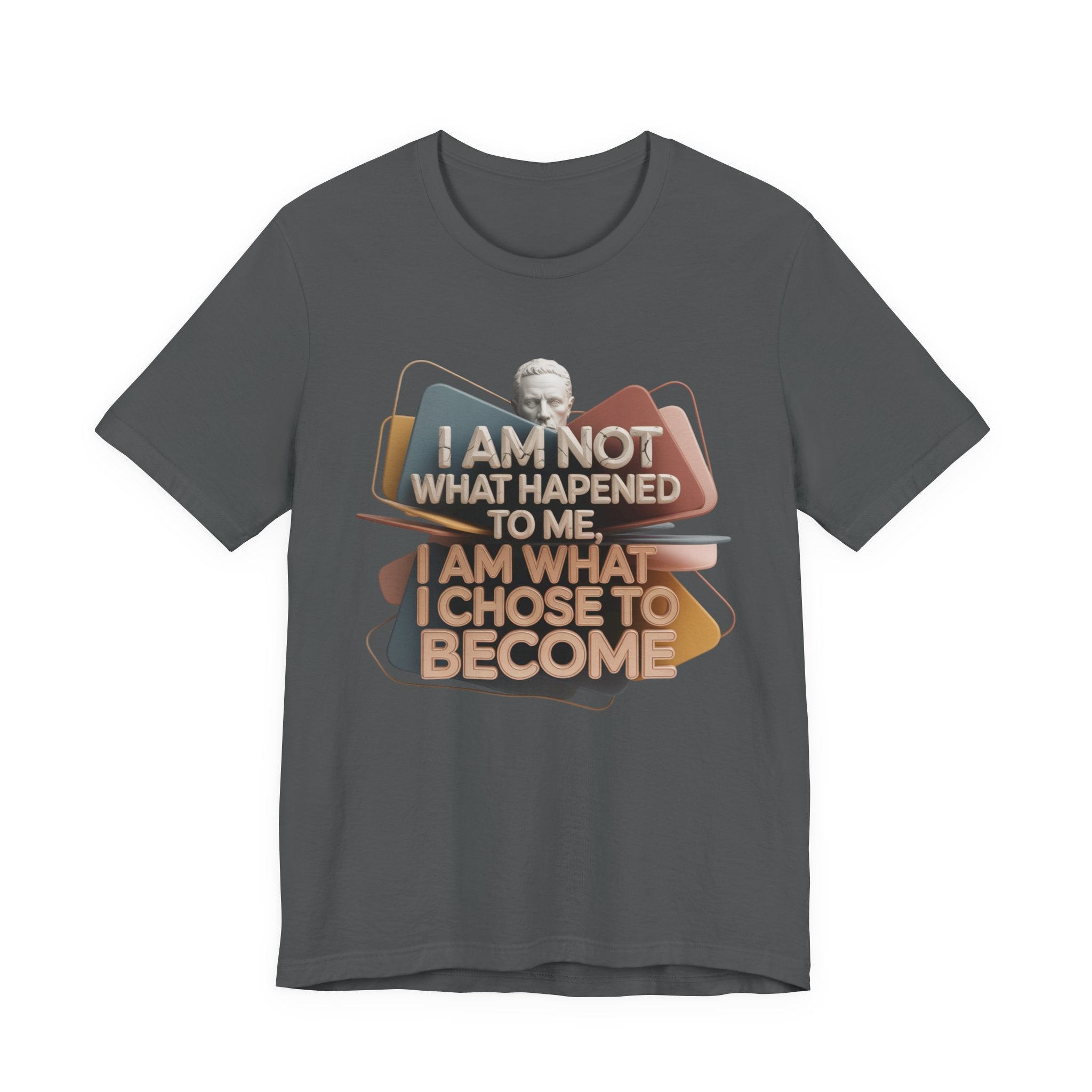 Empowering Quote Tee - Inspirational Short Sleeve Shirt for Personal Growth, Motivation, Self-Discovery, Gift for Graduates, [...]