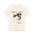 Lost Cat Poster Tee — Schrodinger Cat Graphic T-Shirt