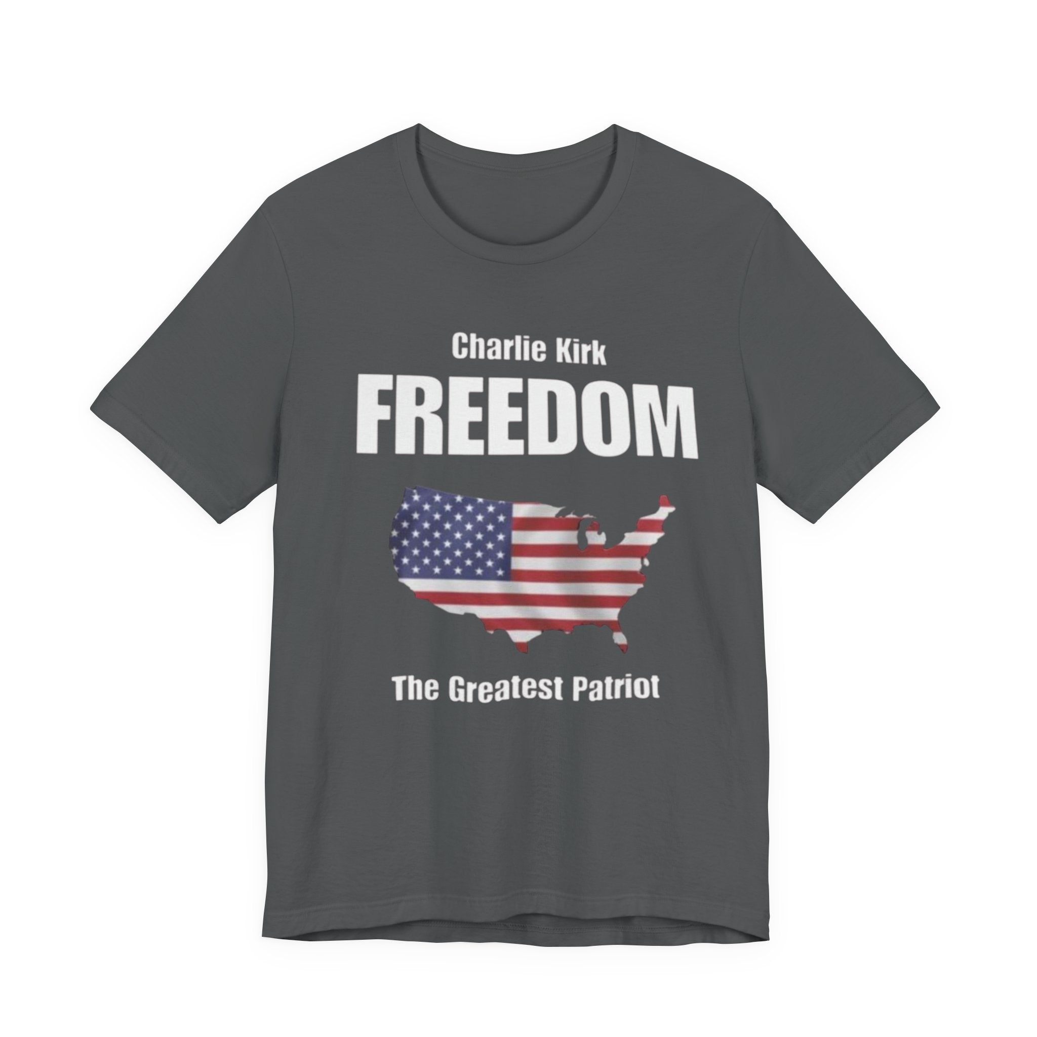 Patriotic Freedom Tee, Unisex Jersey T-Shirt, American Flag Shirt, Independence Day Gift, Memorial Day Apparel, Politically-Themed Shirt