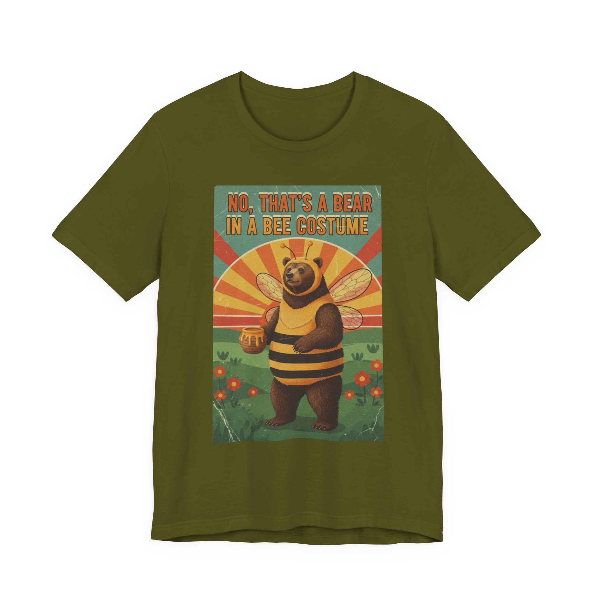 Bear in a Bee Costume T-Shirt | Vintage Bear Bee Illustration,  Best in show tee