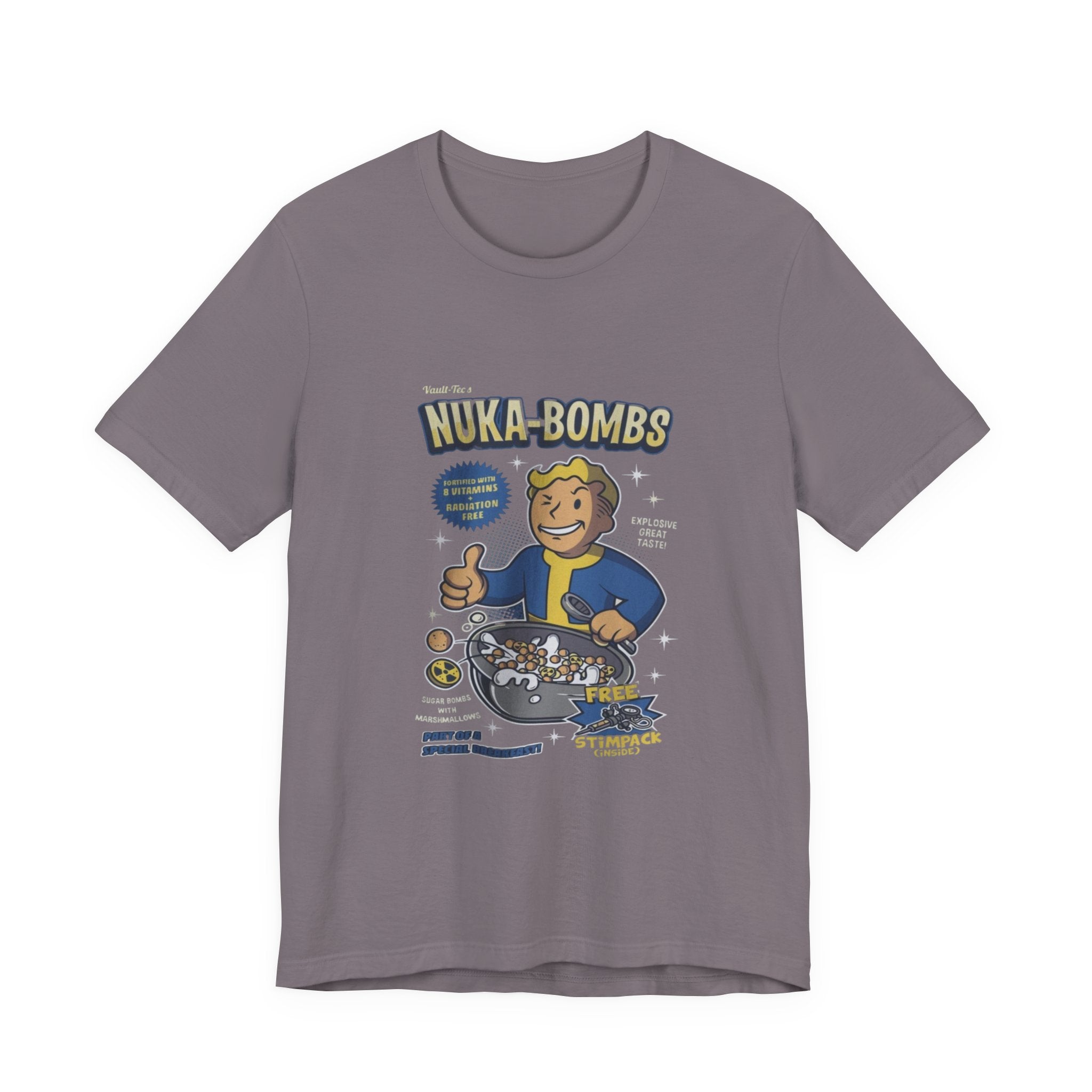 Vault Boy Nuka-Bombs Retro Gamer T‑Shirt, Fallout tee