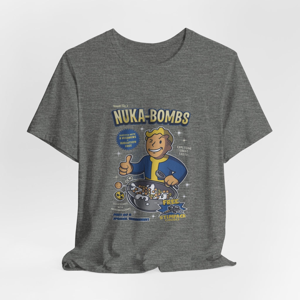 Vault Boy Nuka-Bombs Retro Gamer T‑Shirt, Fallout tee