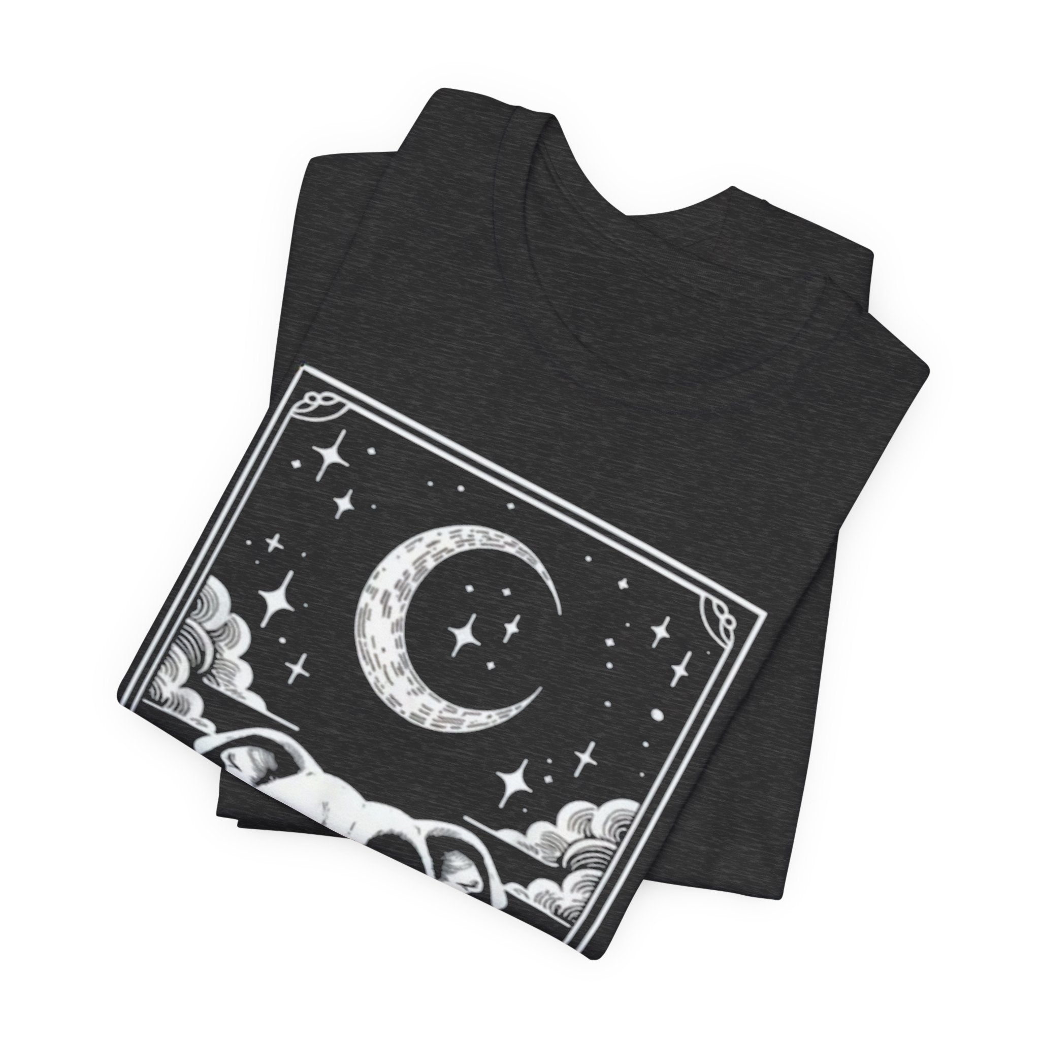 The Pittie Moon Illustration T-Shirt | Pitbull Dog Tee