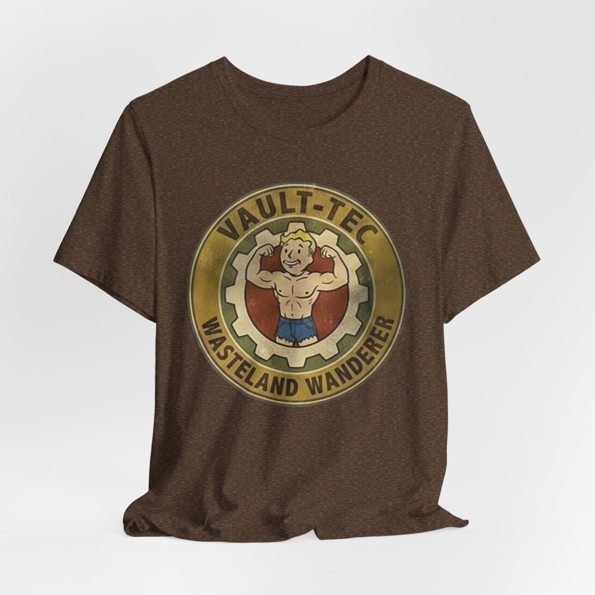 Wasteland Wanderer Tee — Vault‑Tec Retro Gaming T‑Shirt, Fallout Tee