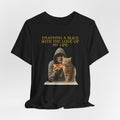 Enjoying a Slice With the Love of My Life T-Shirt | Cat Pizza Tee