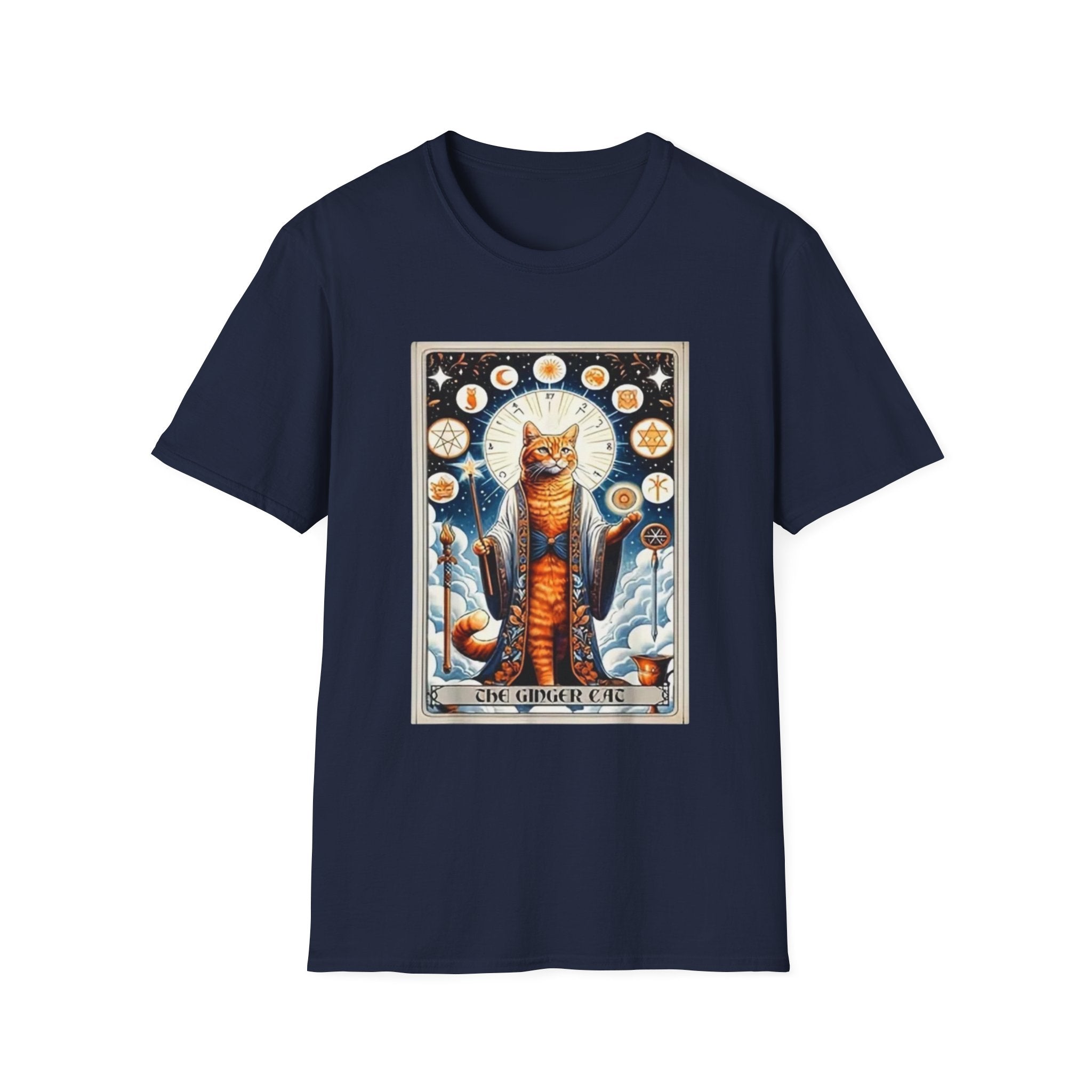 Tarot Cat T-Shirt — "The Empress" Mystic Cat Tarot Graphic Tee
