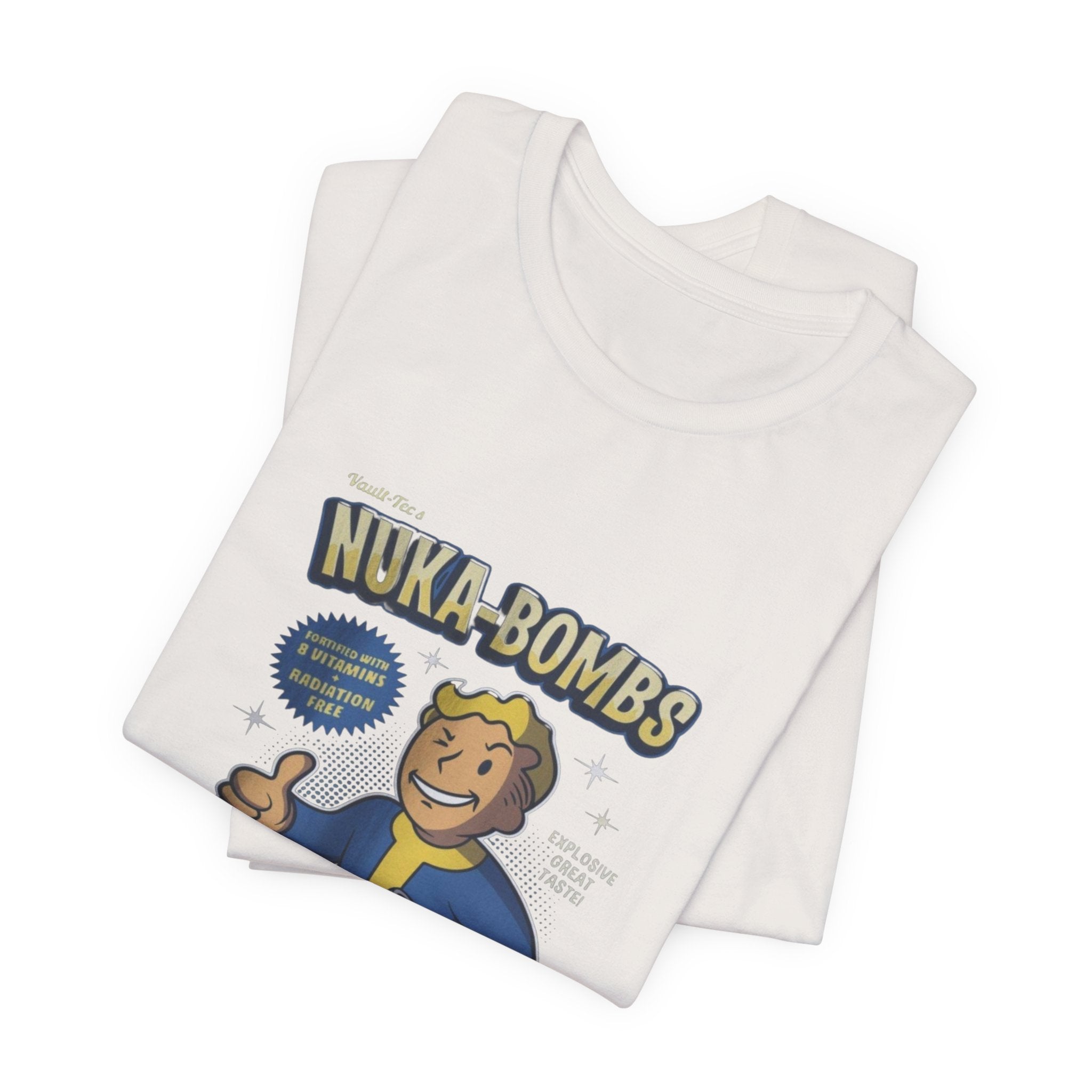 Vault Boy Nuka-Bombs Retro Gamer T‑Shirt, Fallout tee