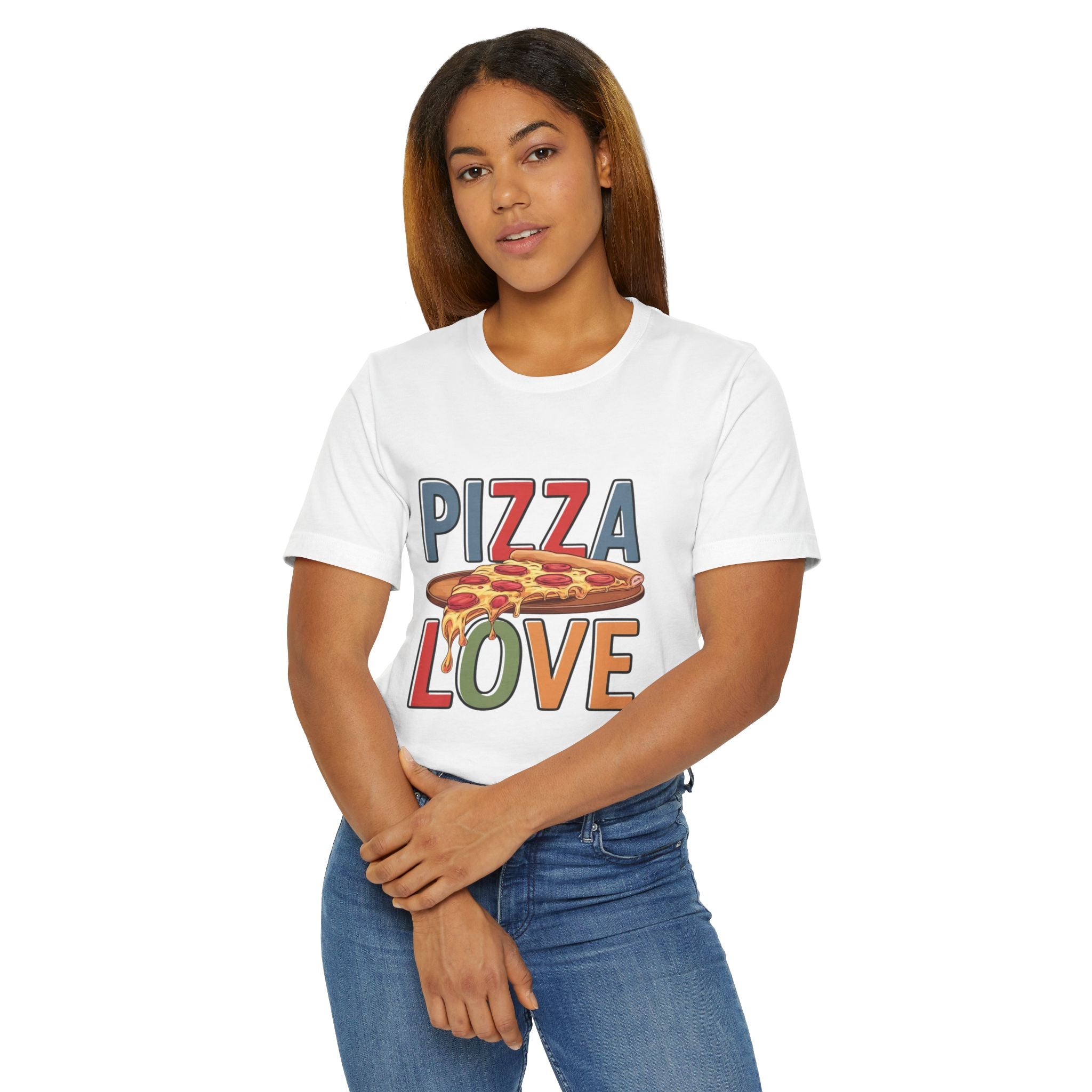 Pizza Love Unisex T-Shirt | Fun Foodie Tee, Casual Wear, Gift for Pizza Lovers, Unique Birthday Gift, Foodie Fashion