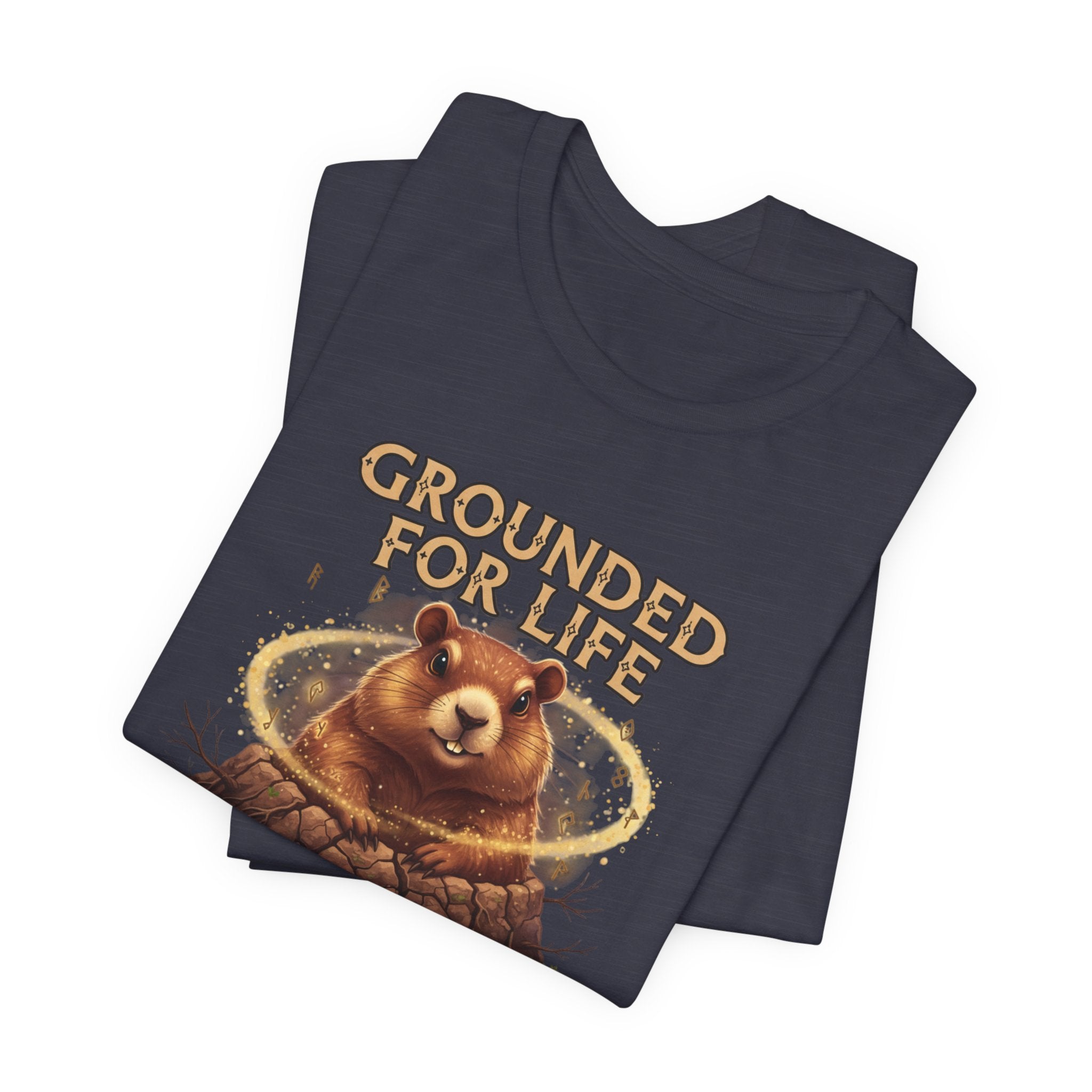 Grounded For Life Groundhog  tee | groundhog illustration shirtstration