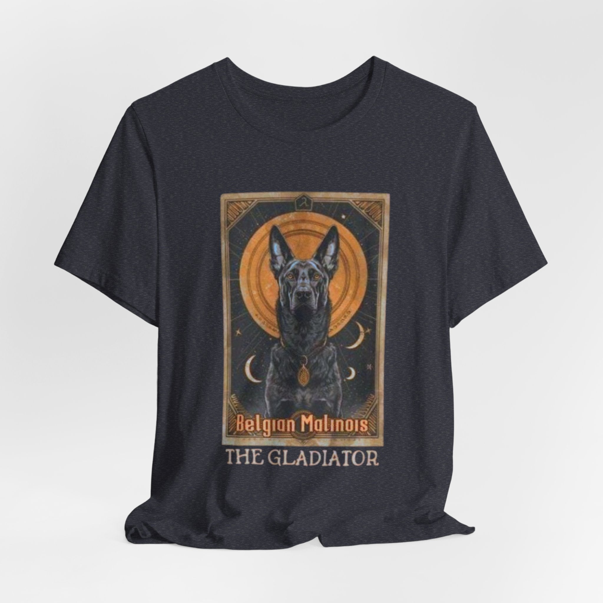 Belgian Malinois The Gladiator T-Shirt | Dog Portrait Tee, Canine Art