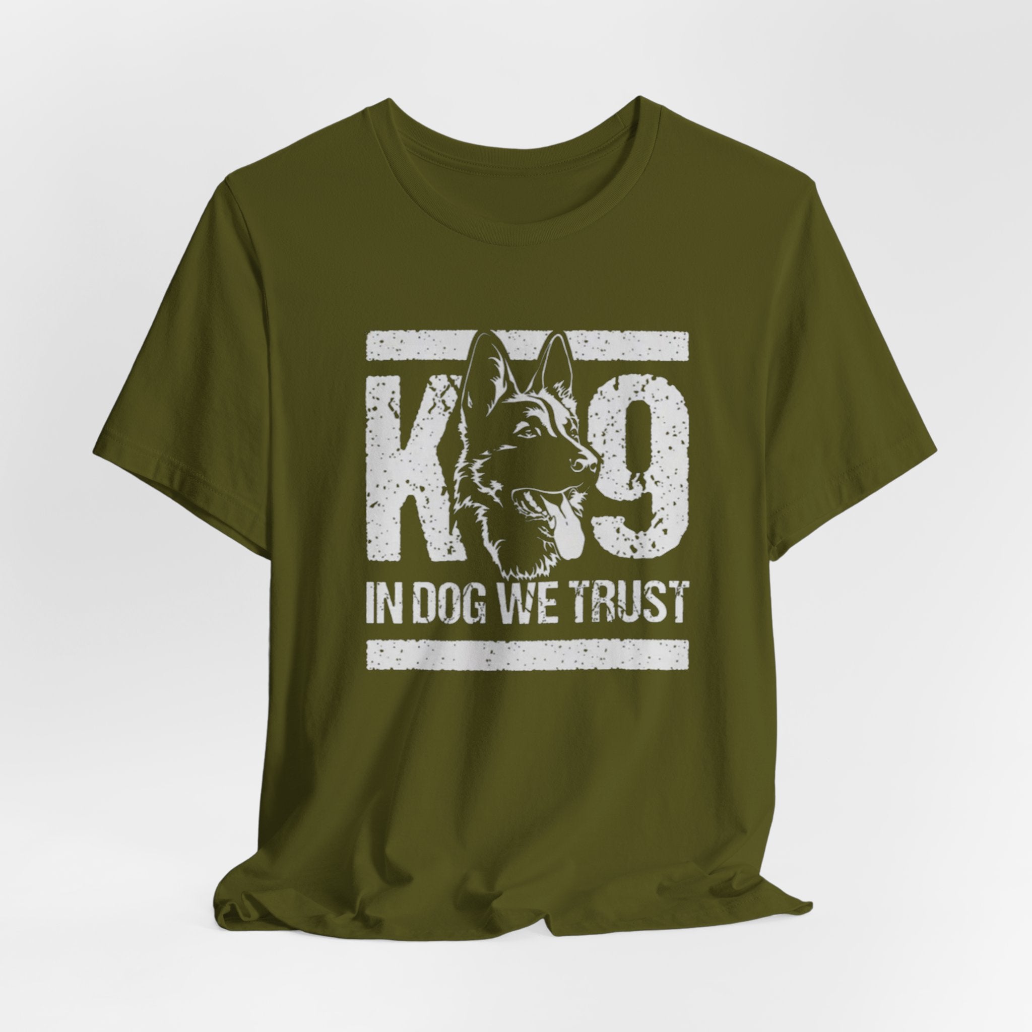 German Shepherd,  'In Dog We Trust' T-Shirt — German Shepherd Dog Lover Tee