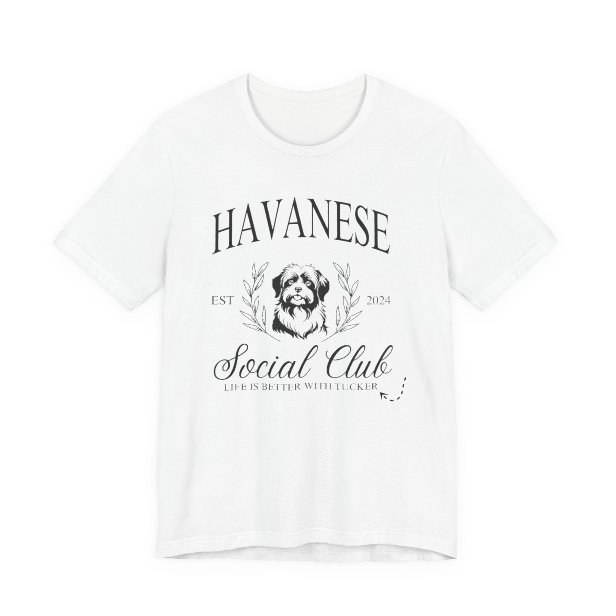Havanese Social Club Tee, Cute Pet Lover Shirt, Dog Owner Gift, Birthday Gift, Casual Wear