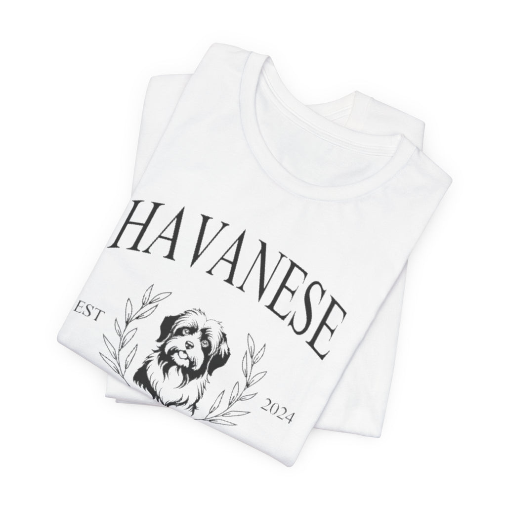 Havanese Social Club Tee, Cute Pet Lover Shirt, Dog Owner Gift, Birthday Gift, Casual Wear