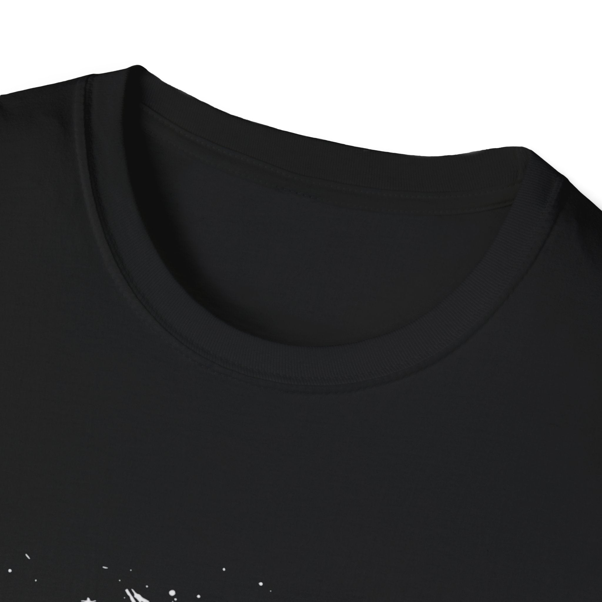 Cat Planetary Orbit Illustration T-Shirt | Minimal Space Art