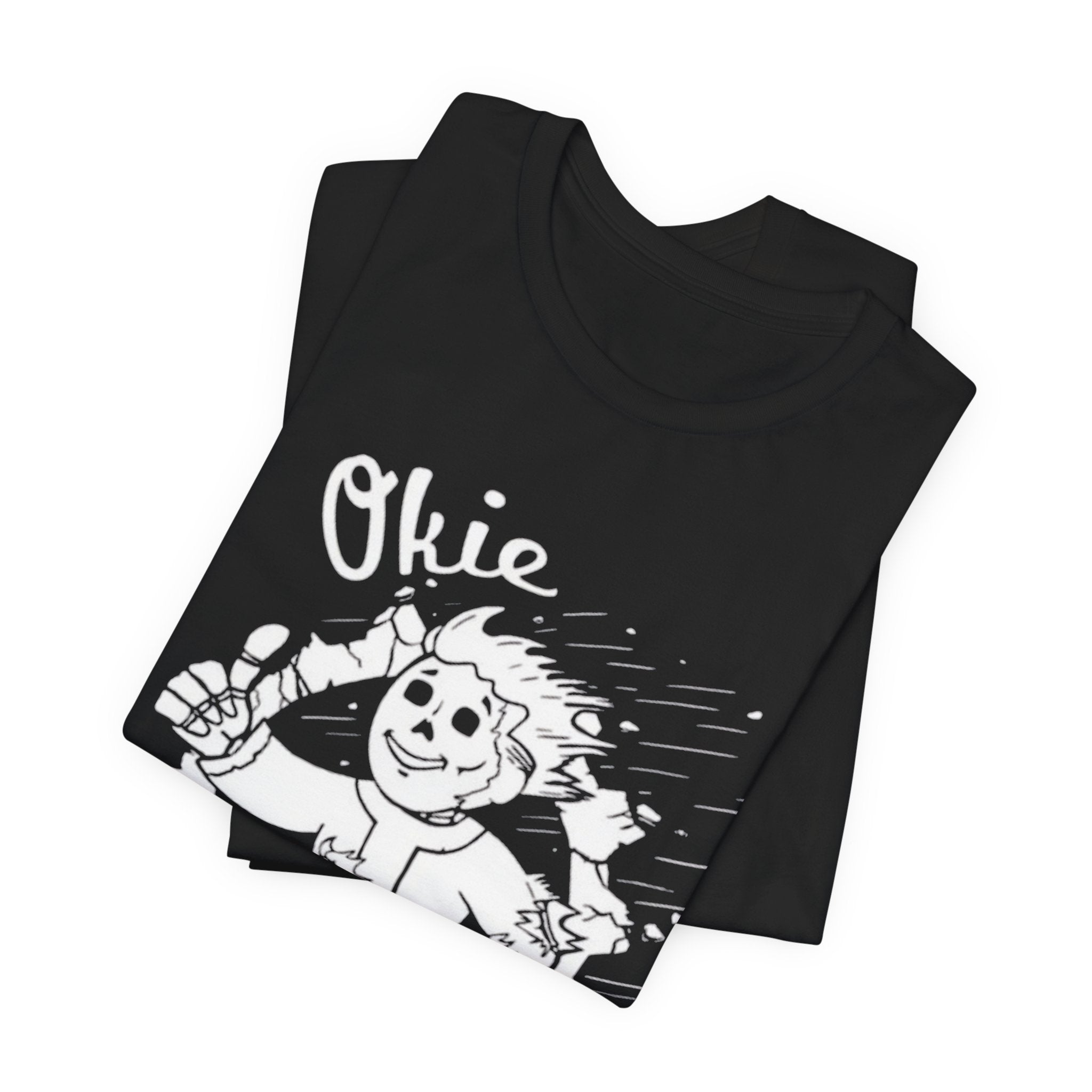 Okie Dokie! Retro Thumbs-Up Graphic Tee, Fallout tee
