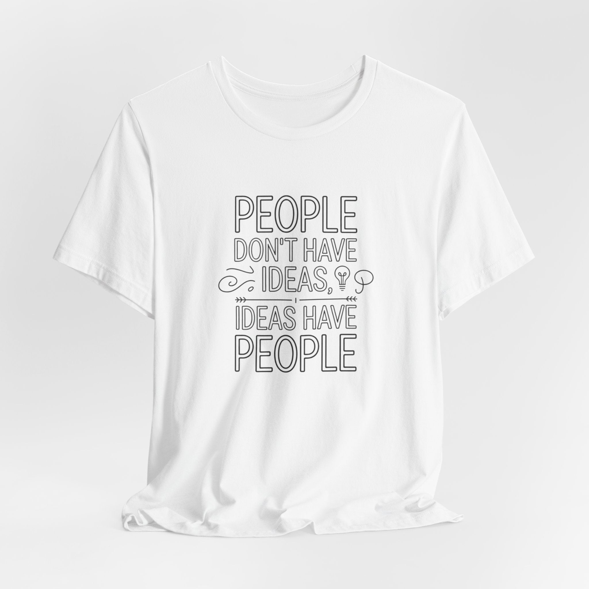 Carl Jung Tee, Creative Quote Tee: "People Don't Have Ideas, Ideas Have People" T-Shirt, Unisex Casual Wear, Gift for Friends, Thinkers, Creative [...]