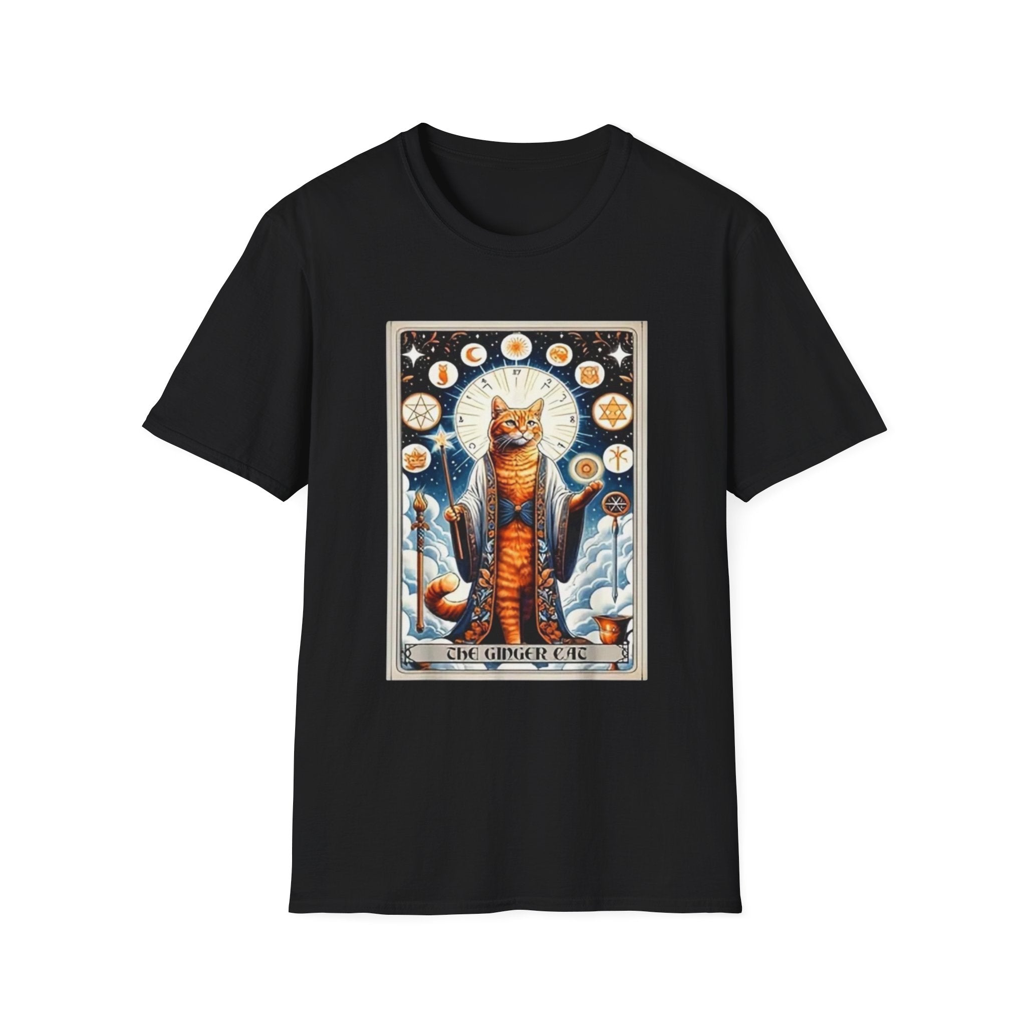Tarot Cat T-Shirt — "The Empress" Mystic Cat Tarot Graphic Tee