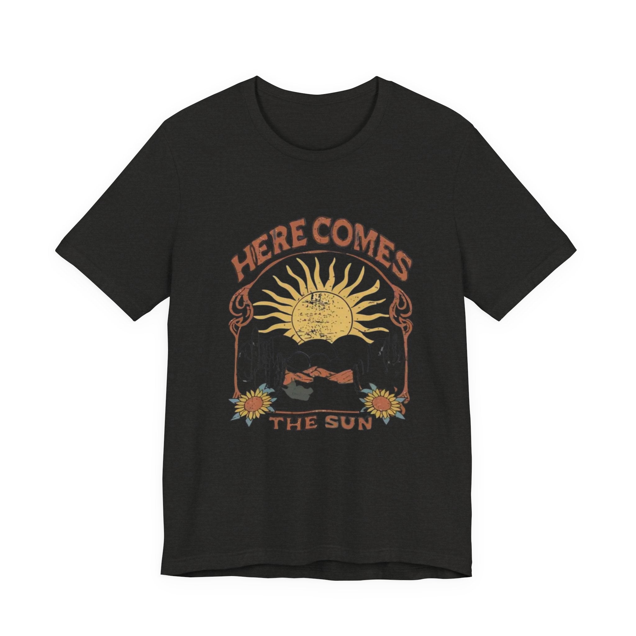 Here Comes The Sun t-shirt | Vintage Sunflower Graphic Tee