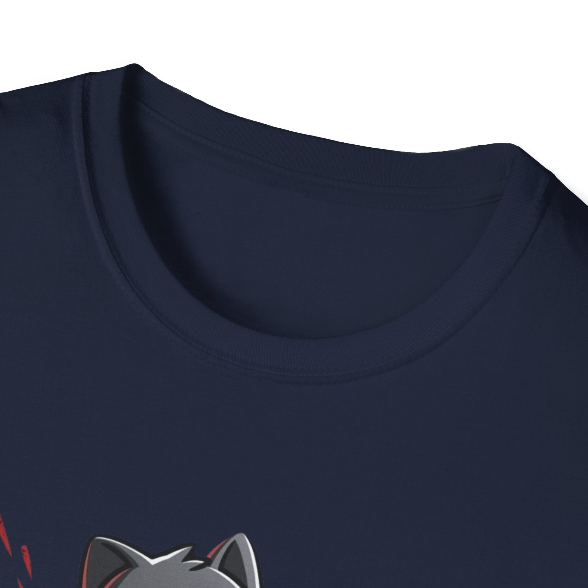 Anti-Murder Juice Cat T-Shirt | Cute Dark Humor Coffee Tee