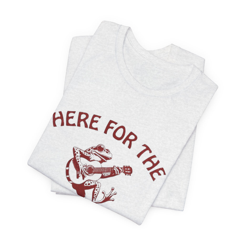 Here for the Shenanigans Unisex Tee | Fun Casual T-Shirt for Friends, Gift for Party Lovers, Music Event Apparel, Playful Outfit, [...]