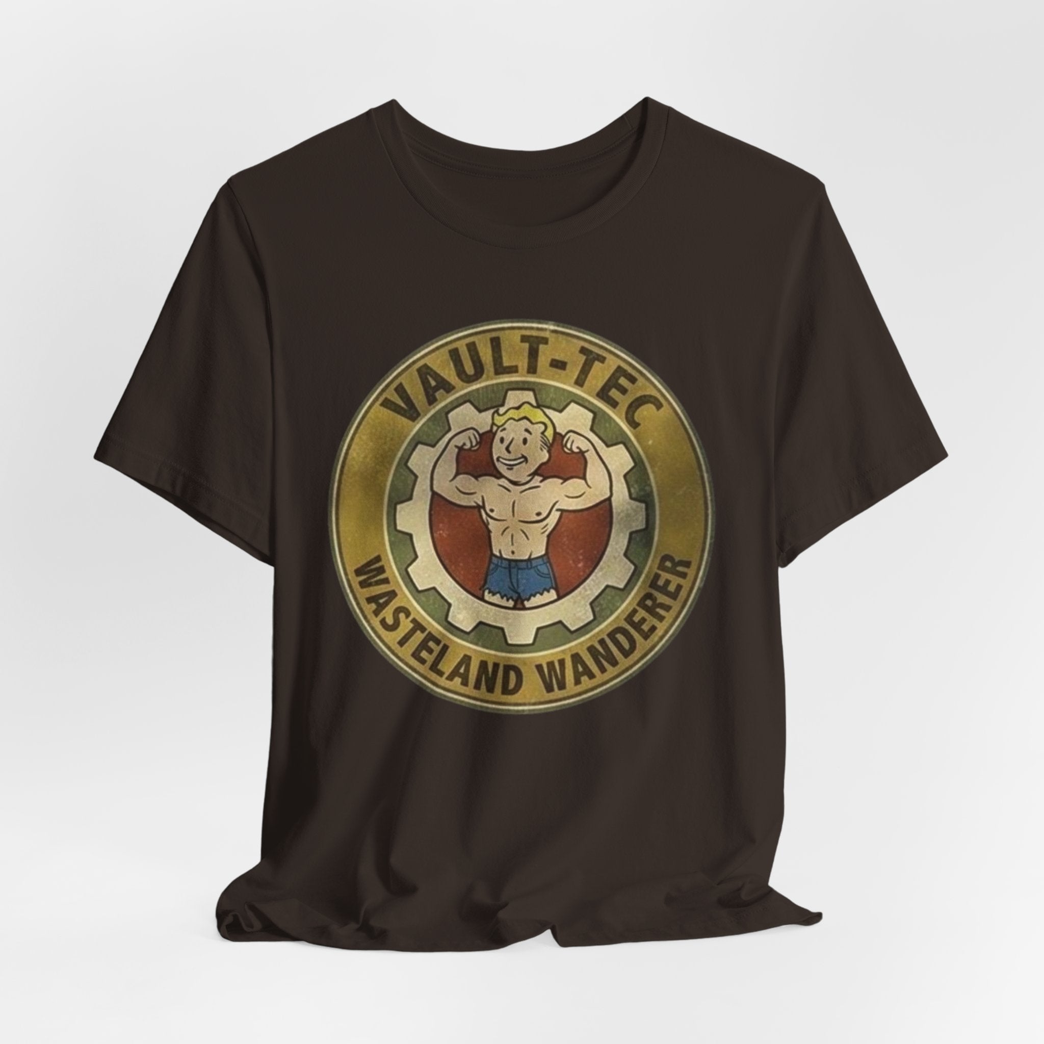 Wasteland Wanderer Tee — Vault‑Tec Retro Gaming T‑Shirt, Fallout Tee