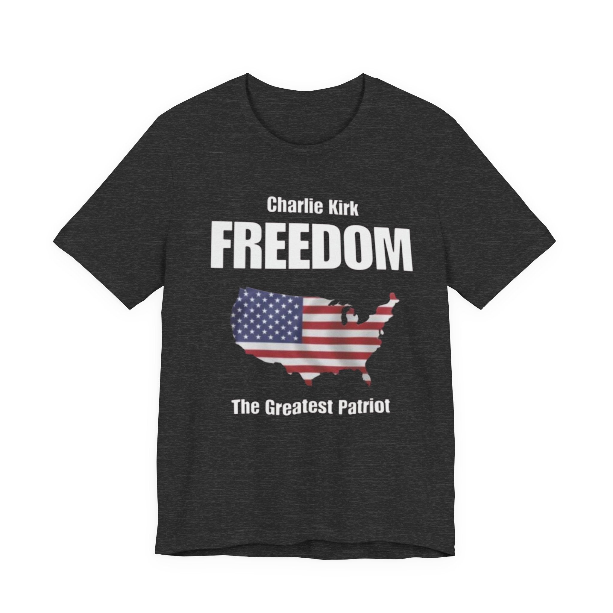 Patriotic Freedom Tee, Unisex Jersey T-Shirt, American Flag Shirt, Independence Day Gift, Memorial Day Apparel, Politically-Themed Shirt