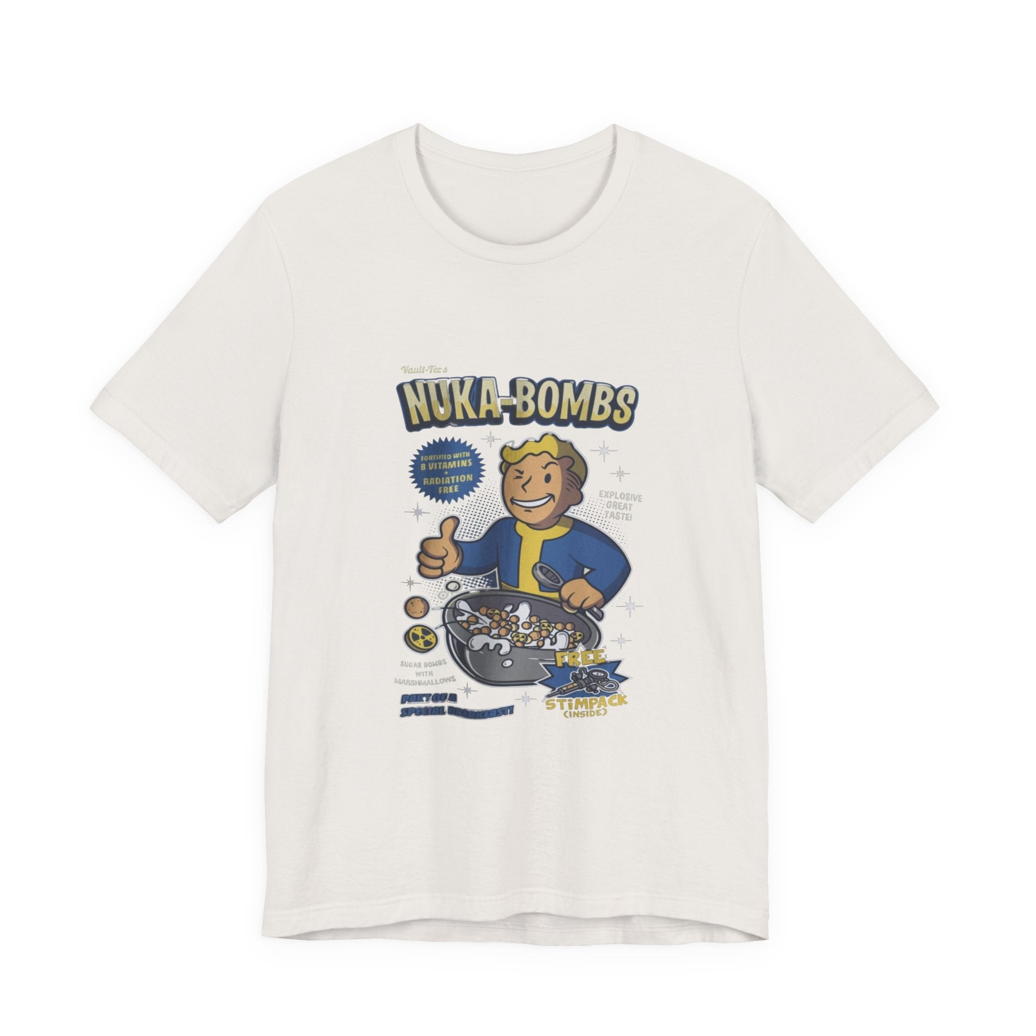 Vault Boy Nuka-Bombs Retro Gamer T‑Shirt, Fallout tee