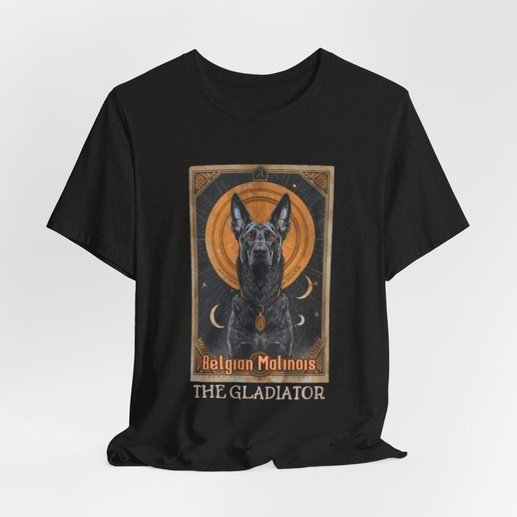 Belgian Malinois The Gladiator T-Shirt | Dog Portrait Tee, Canine Art