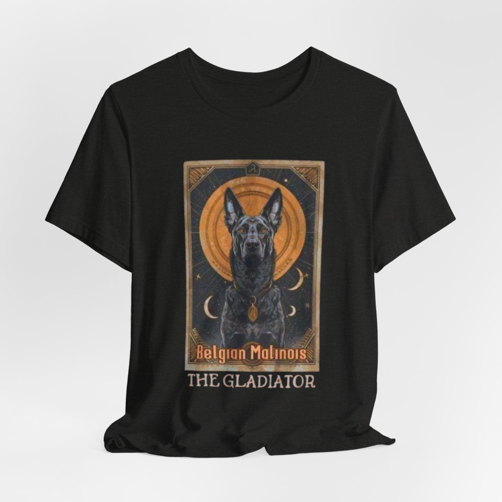 Belgian Malinois The Gladiator T-Shirt | Dog Portrait Tee, Canine Art