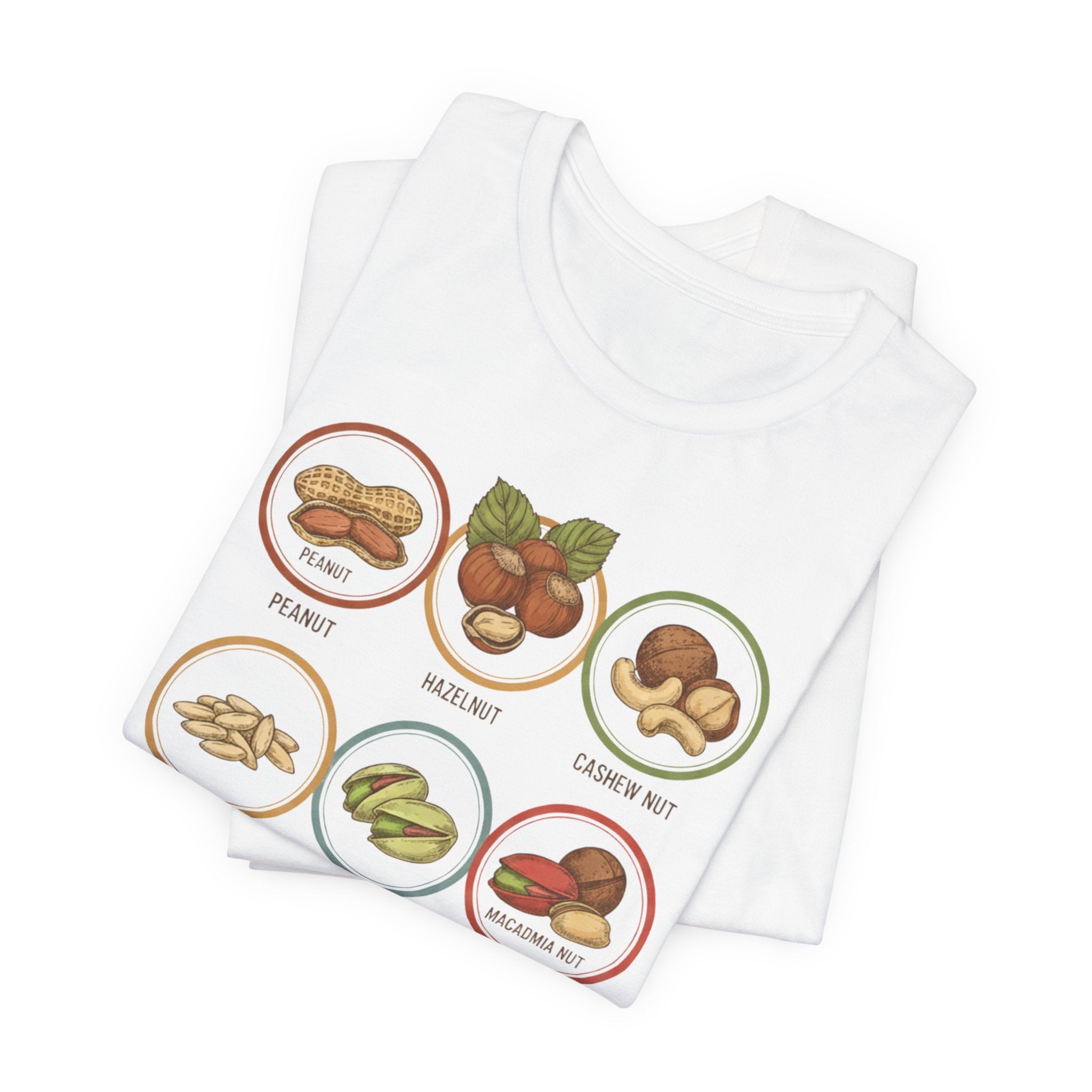 Tree Nut Food Icons T-Shirt | Funny tree nut shirt, Best in show tee, Illustrations
