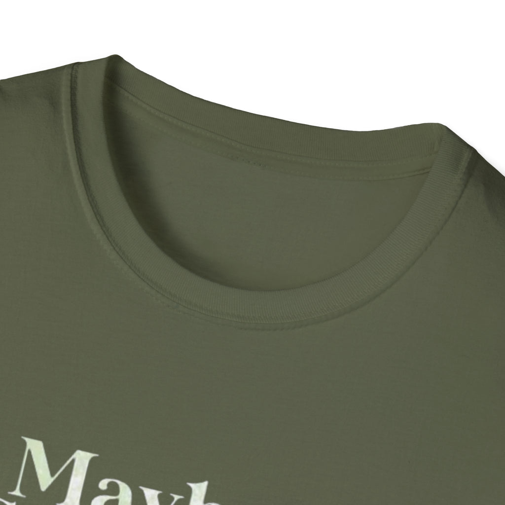 Maybe Christmas Perhaps Means A Little Bit More T-Shirt | Holly Typography Holiday
