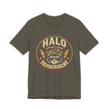 Halo Cat Graphic Tee — "Wear Your Attitude" Vintage Rock T-Shirt
