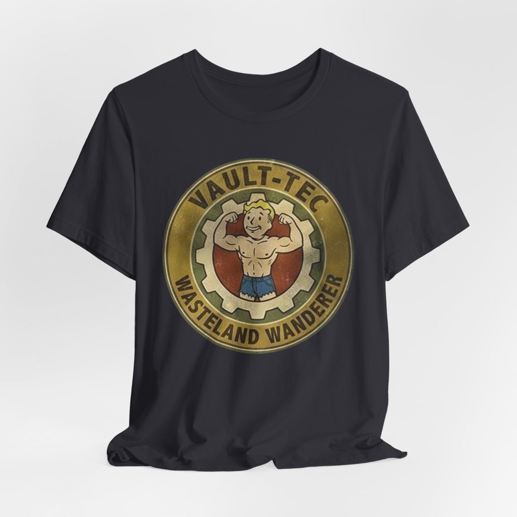 Wasteland Wanderer Tee — Vault‑Tec Retro Gaming T‑Shirt, Fallout Tee