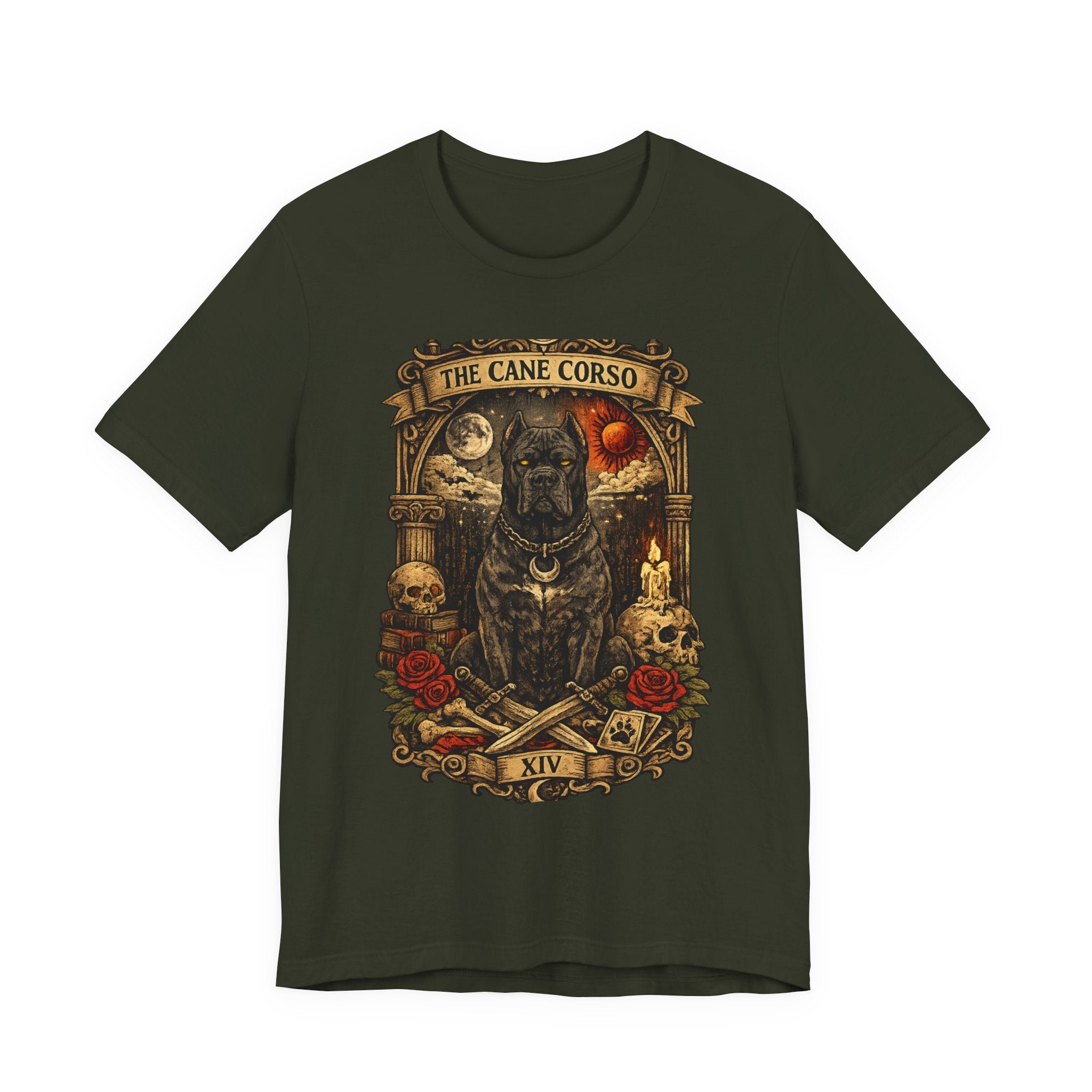 Cane Corso Tarot Style Tshirt, Unisex shirt,Short Sleeve Tee